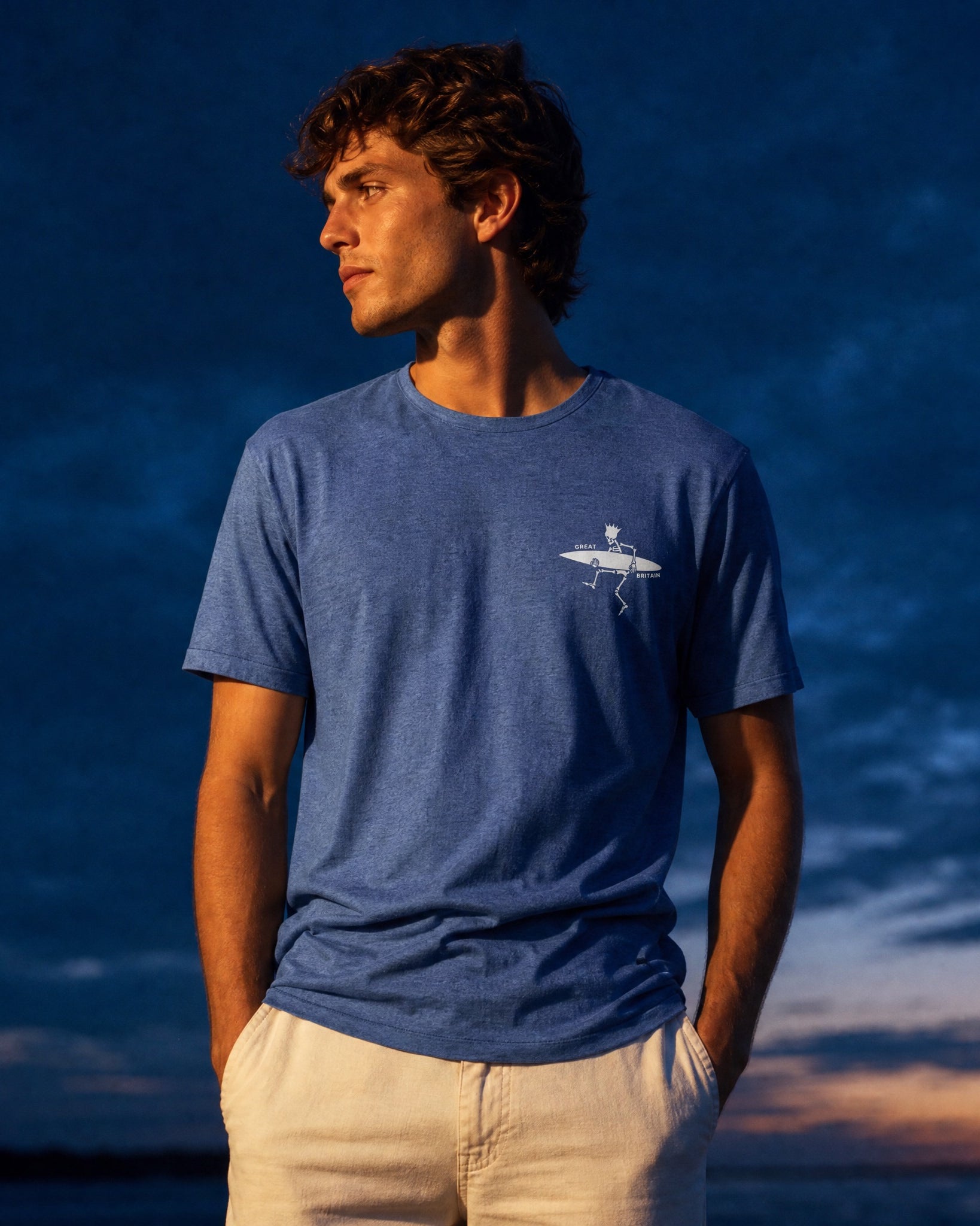 Jolly & Goode Shirts & Tops Surf's Up, Mate | Steady On Surf Club Tee Cheeky British Style