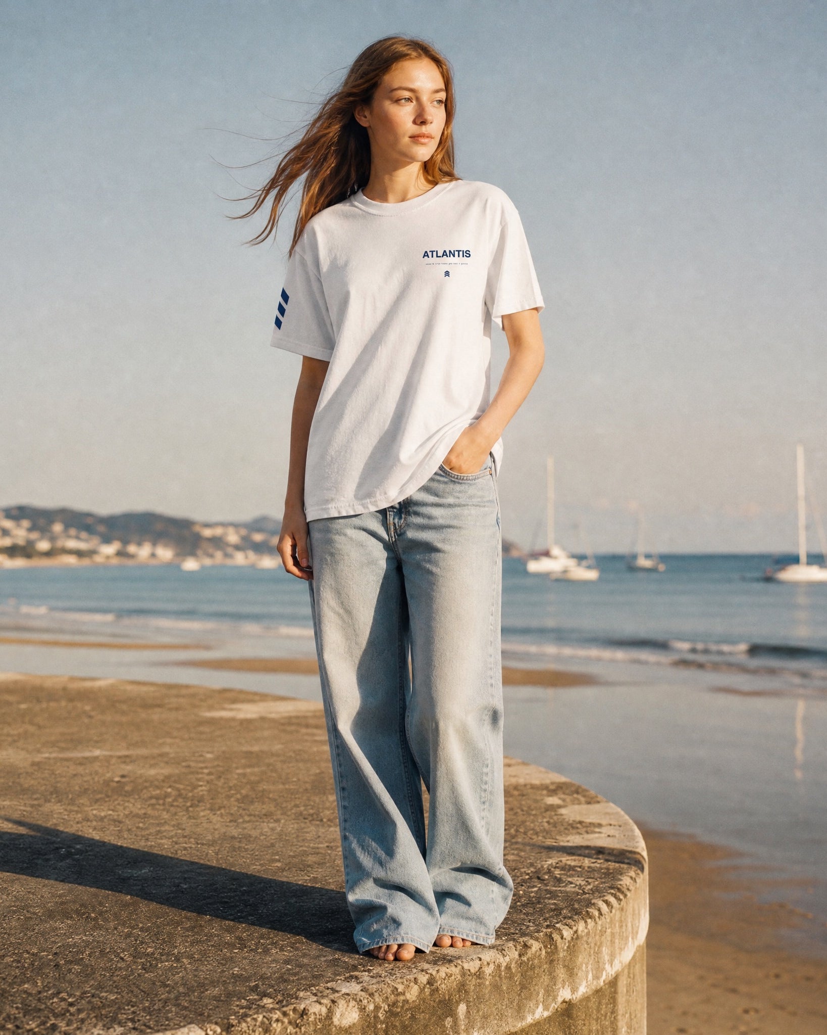 Jolly & Goode Shirts & Tops The Atlantis Shirt | Relaxed Unisex Fit | Garment-Dyed Cheeky British Style