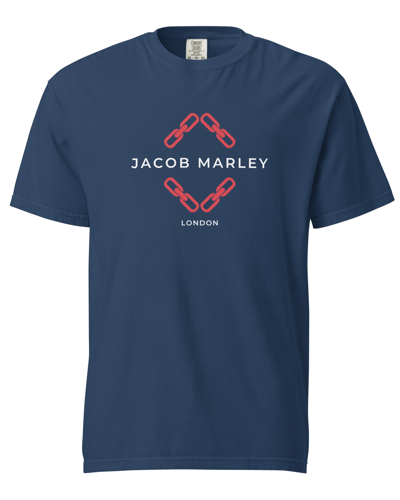 Jolly & Goode Shirts & Tops True Navy / S Jacob Marley London Tee Cheeky British Style