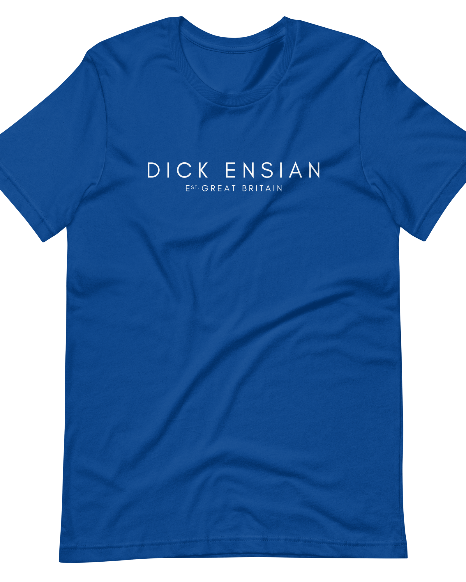 Jolly & Goode Shirts & Tops True Royal / S Dick Ensian Classic T-Shirt Cheeky British Style