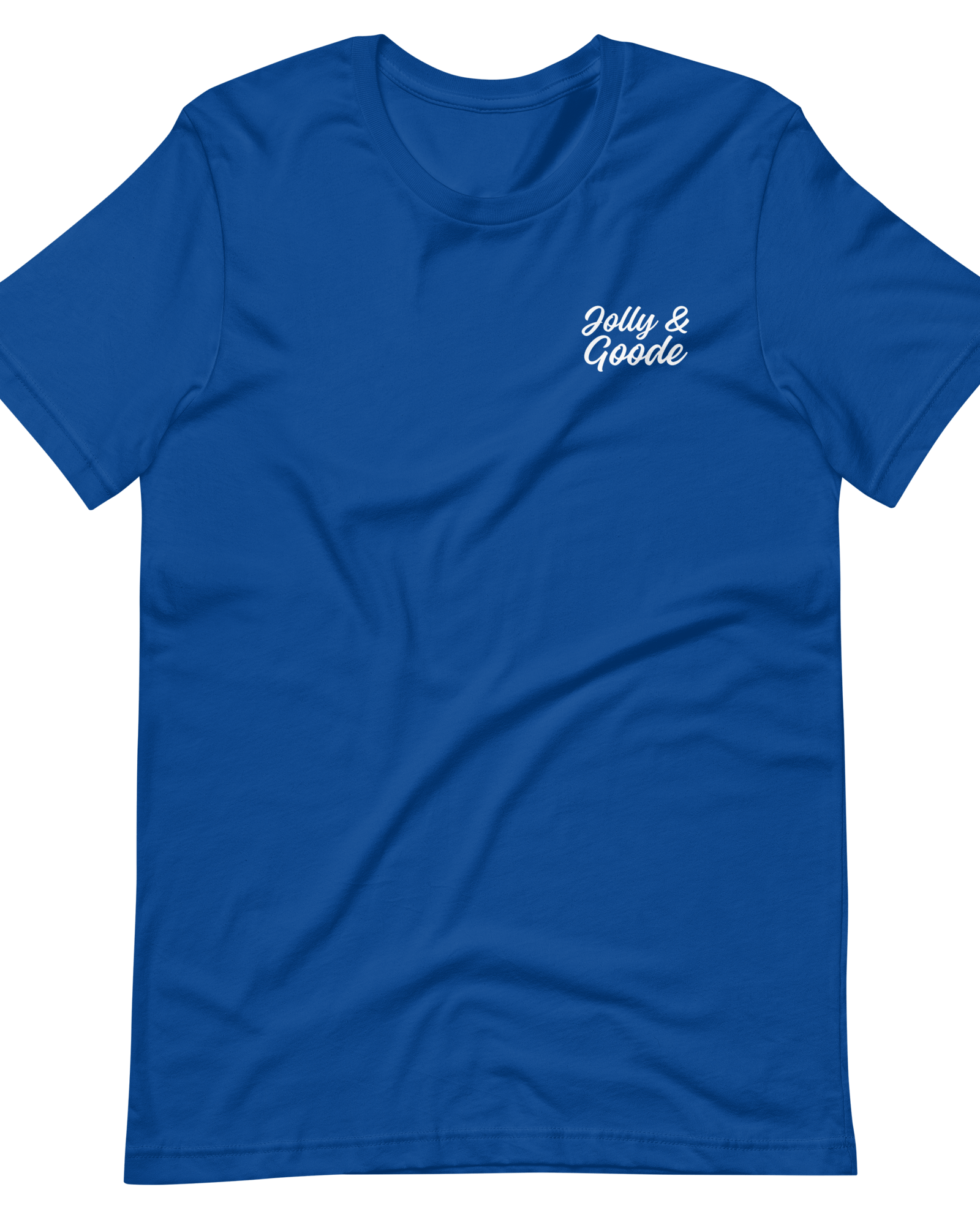 Jolly & Goode Shirts & Tops True Royal / S Jolly & Goode T-shirt | Handwritten Cheeky British Style
