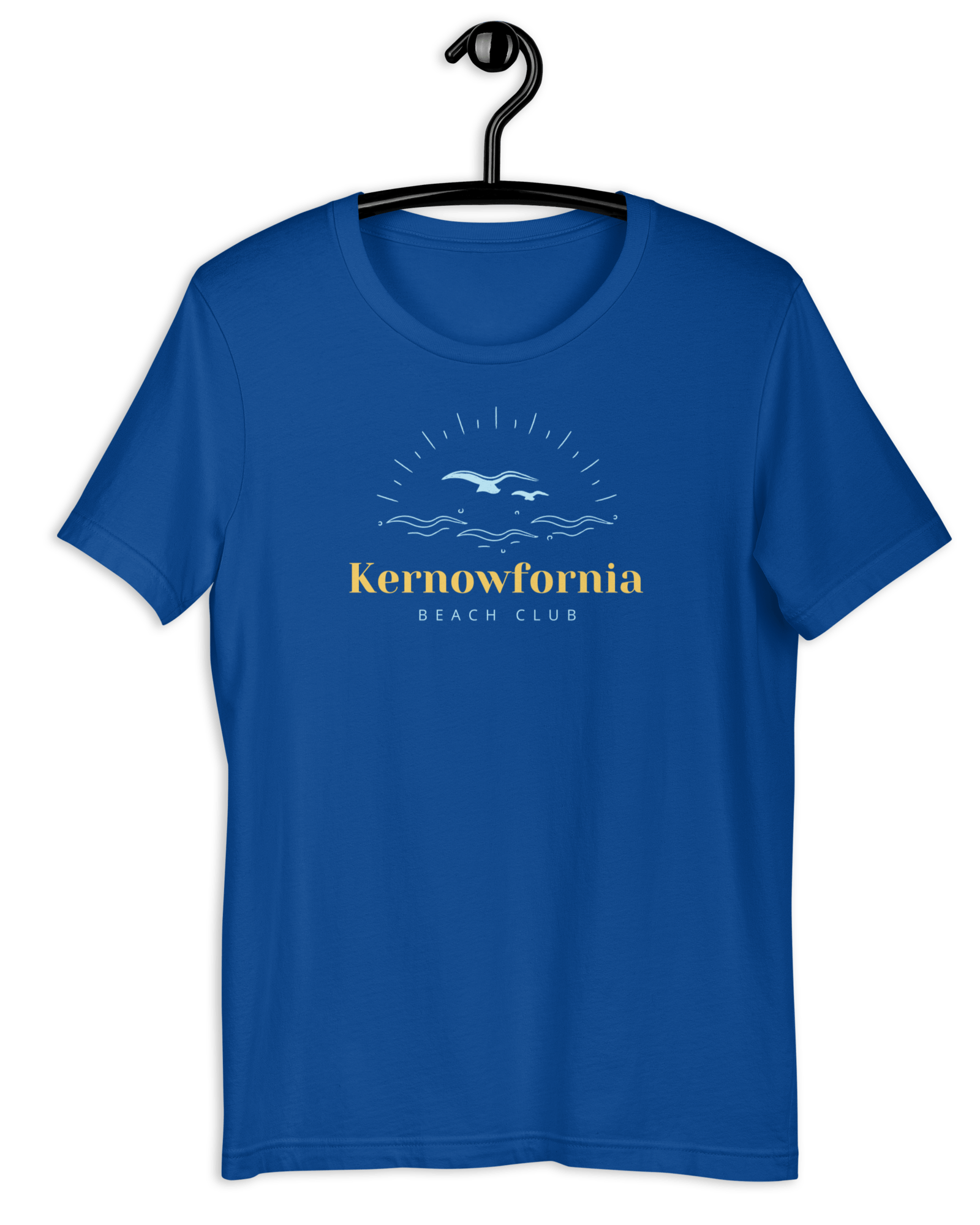 Jolly & Goode Shirts & Tops True Royal / S Kernowfornia Beach Club T-shirt Cheeky British Style
