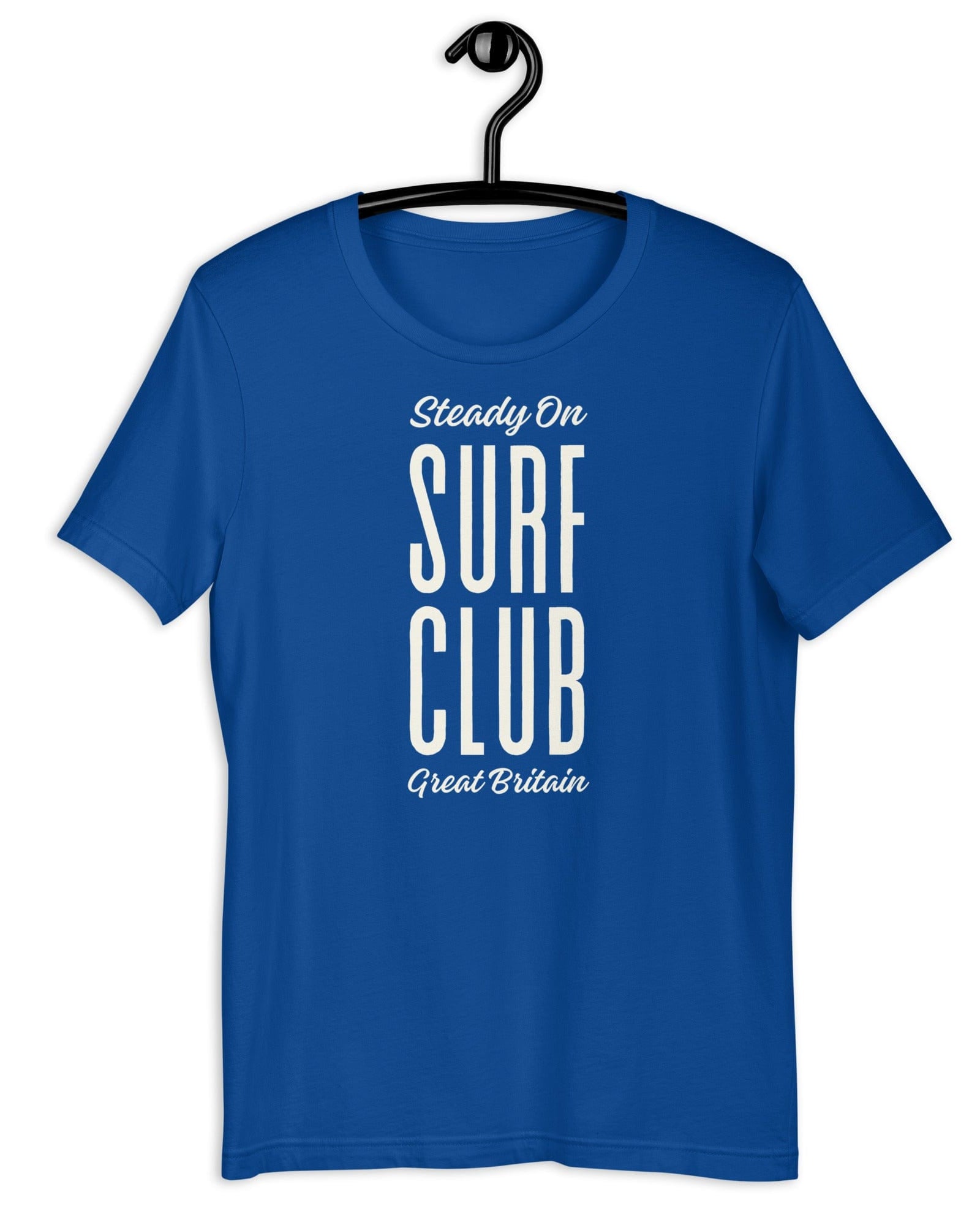 Jolly & Goode Shirts & Tops True Royal / S Steady On Surf Club Great Britain | Get Vertical | T-shirt Cheeky British Style