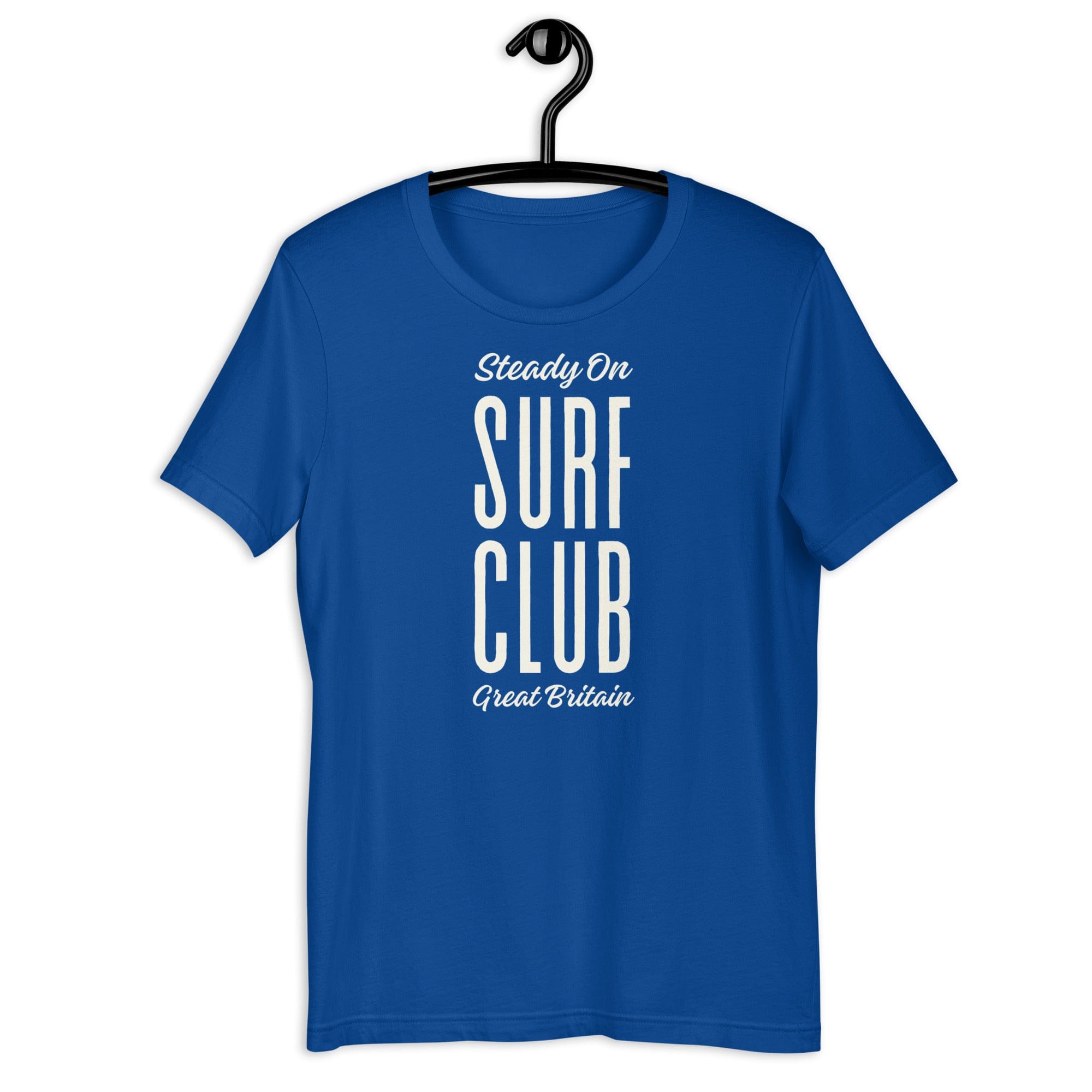 Jolly & Goode Shirts & Tops True Royal / S Steady On Surf Club Great Britain | Get Vertical | T-shirt Cheeky British Style
