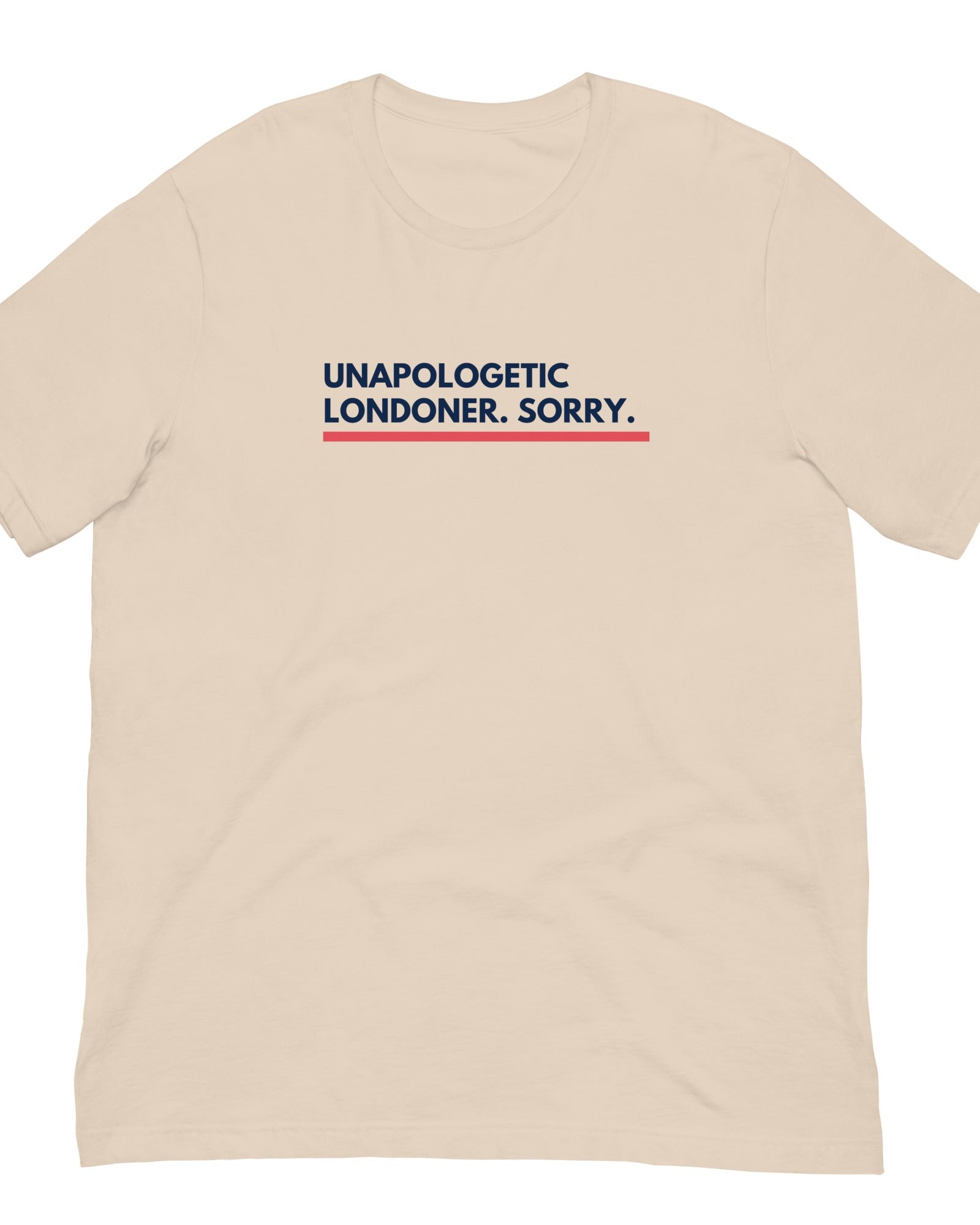 Jolly & Goode Shirts & Tops Unapologetic Londoner Sorry T-shirt Cheeky British Style