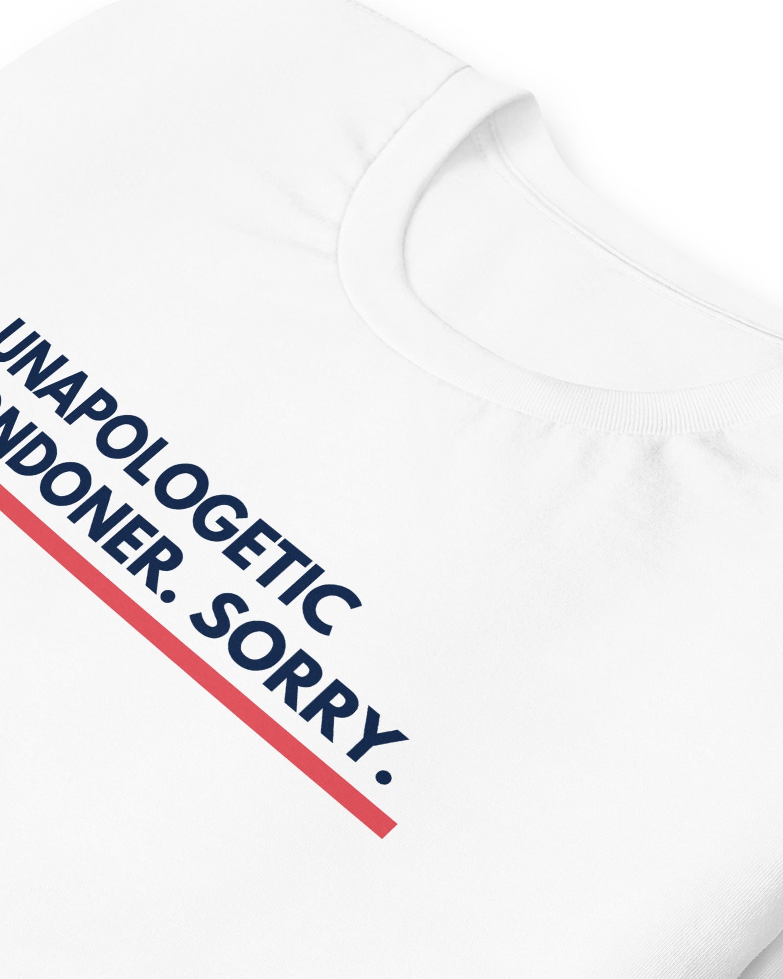 Jolly & Goode Shirts & Tops Unapologetic Londoner Sorry T-shirt Cheeky British Style