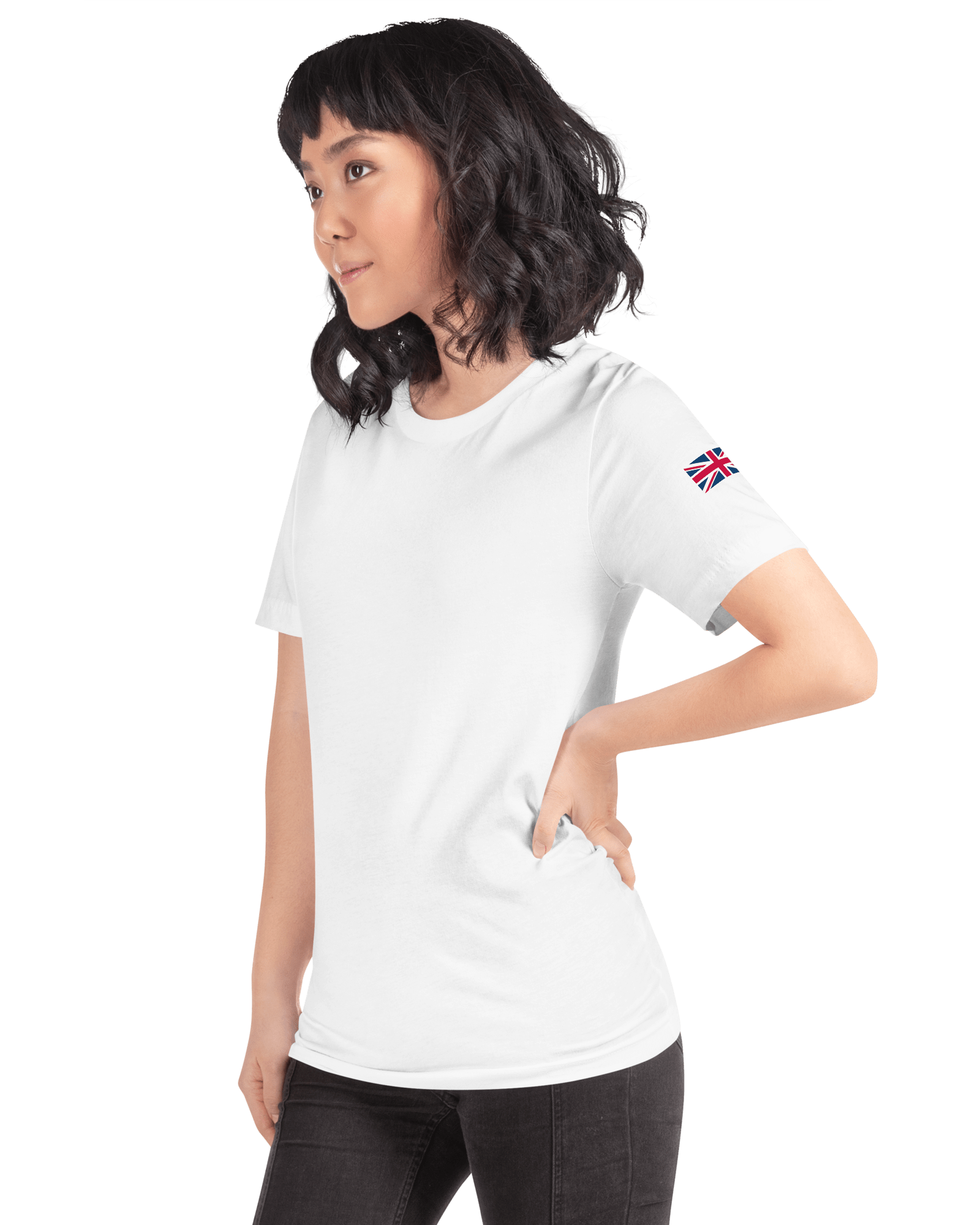 Jolly & Goode Shirts & Tops Union Jack GB T-shirt | Both Sleeves | Unisex Fit Cheeky British Style