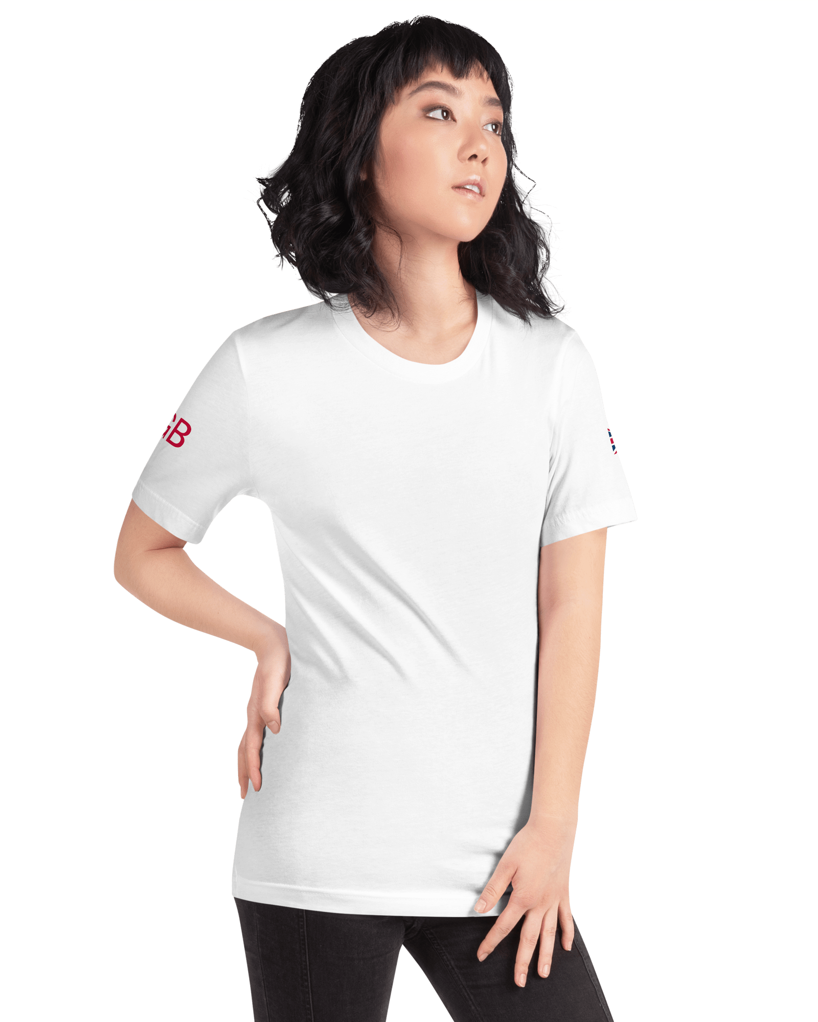 Jolly & Goode Shirts & Tops Union Jack GB T-shirt | Both Sleeves | Unisex Fit Cheeky British Style