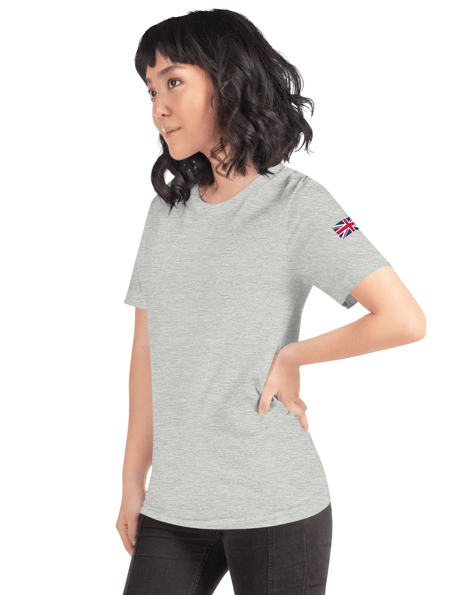 Jolly & Goode Shirts & Tops Union Jack GB T-shirt | Both Sleeves | Unisex Fit Cheeky British Style