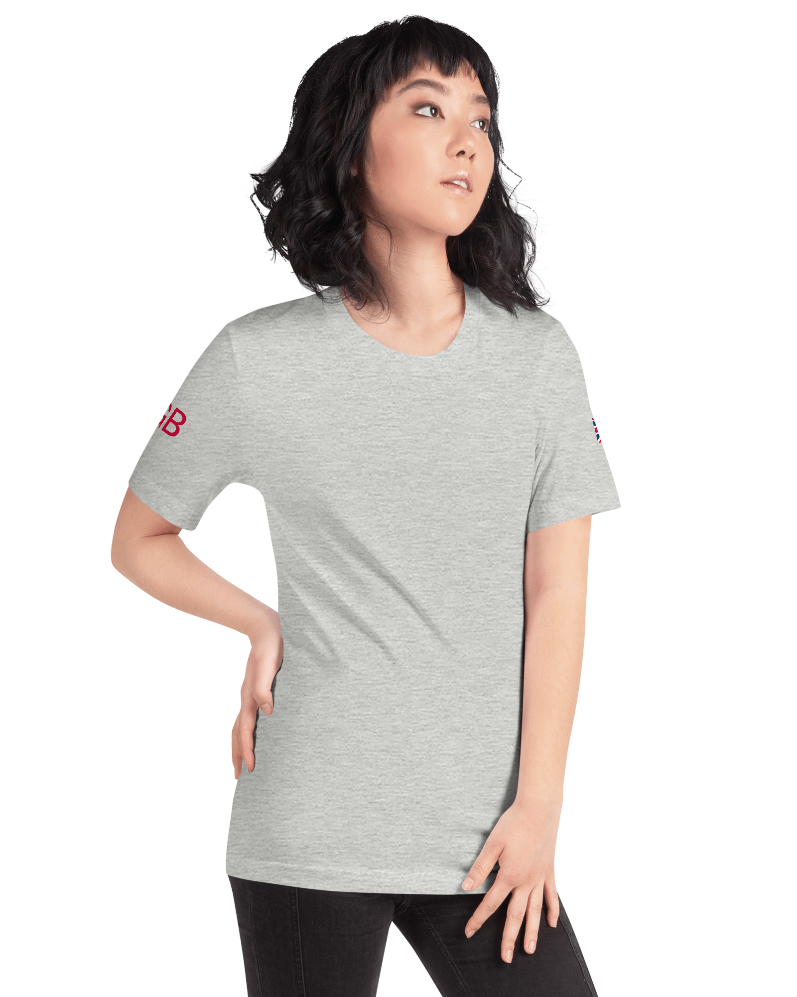 Jolly & Goode Shirts & Tops Union Jack GB T-shirt | Both Sleeves | Unisex Fit Cheeky British Style