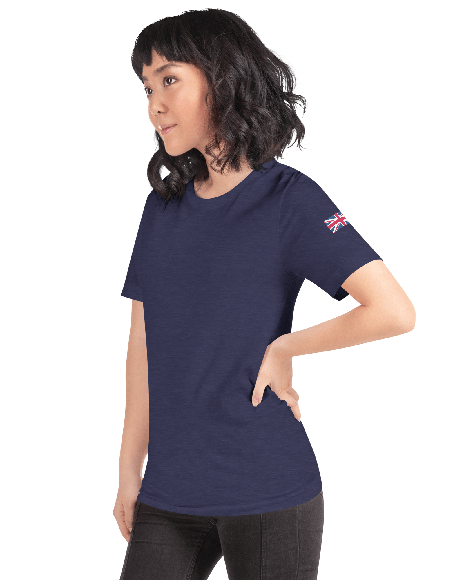 Jolly & Goode Shirts & Tops Union Jack GB T-shirt | Both Sleeves | Unisex Fit Cheeky British Style