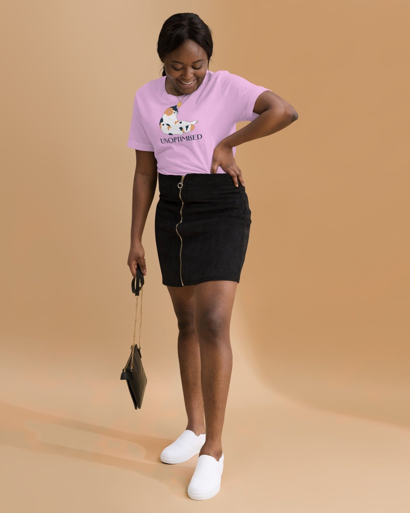 Jolly & Goode Shirts & Tops Unoptimised Cat T-shirt | Unisex Cheeky British Style