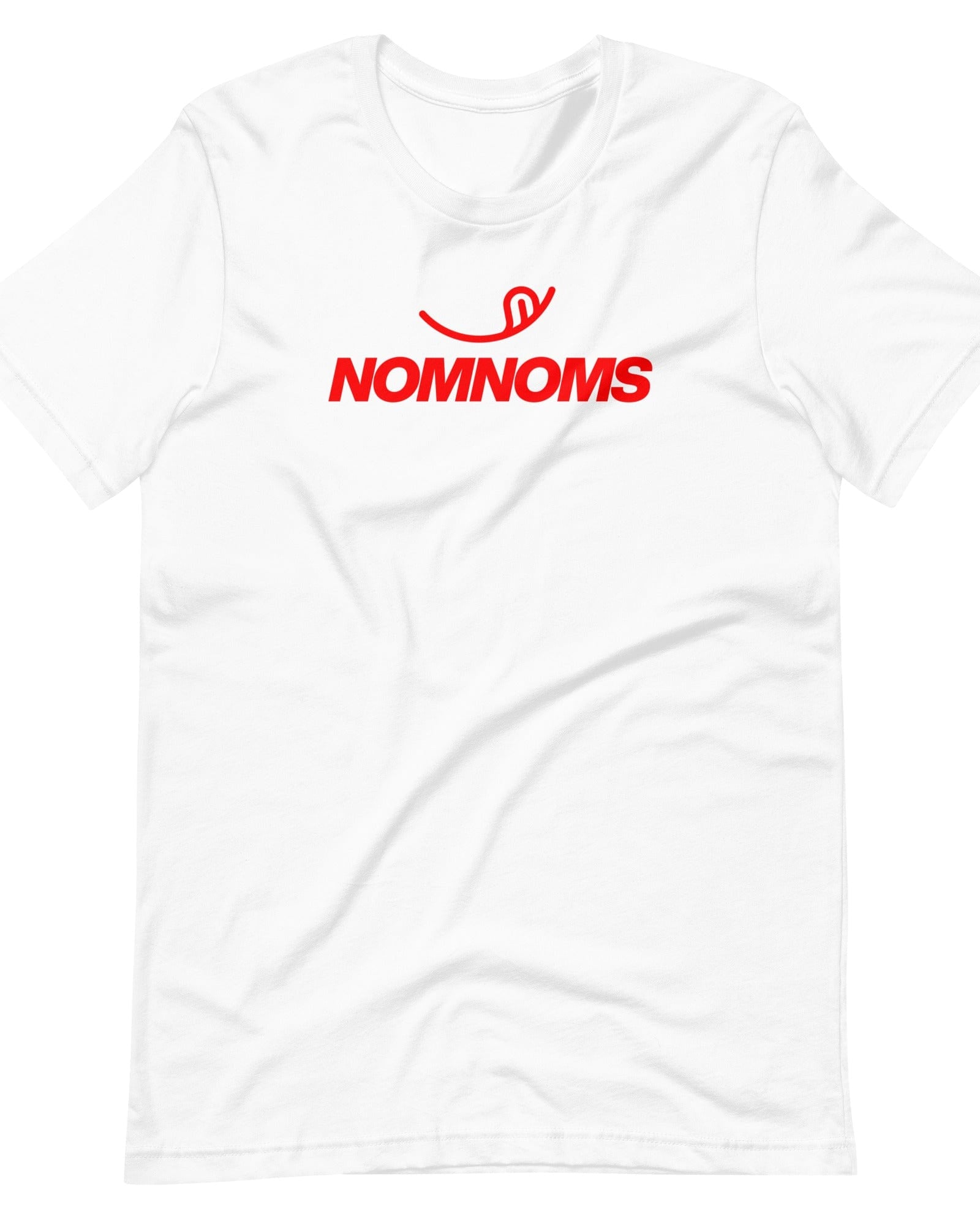 Jolly & Goode Shirts & Tops White / S Nomnoms T-shirt Cheeky British Style