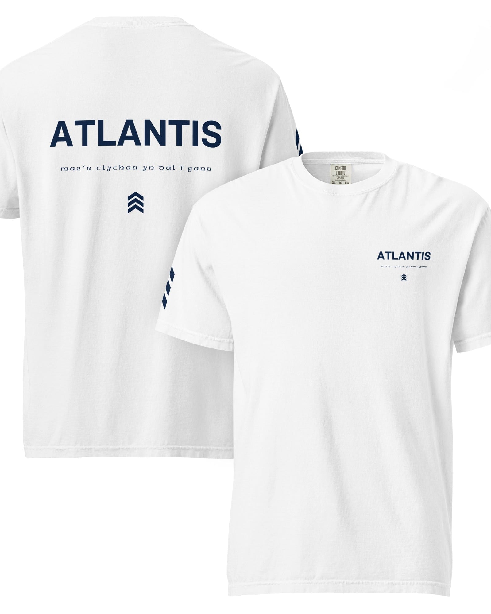 Jolly & Goode Shirts & Tops White / S The Atlantis Shirt | Relaxed Unisex Fit | Garment-Dyed Cheeky British Style