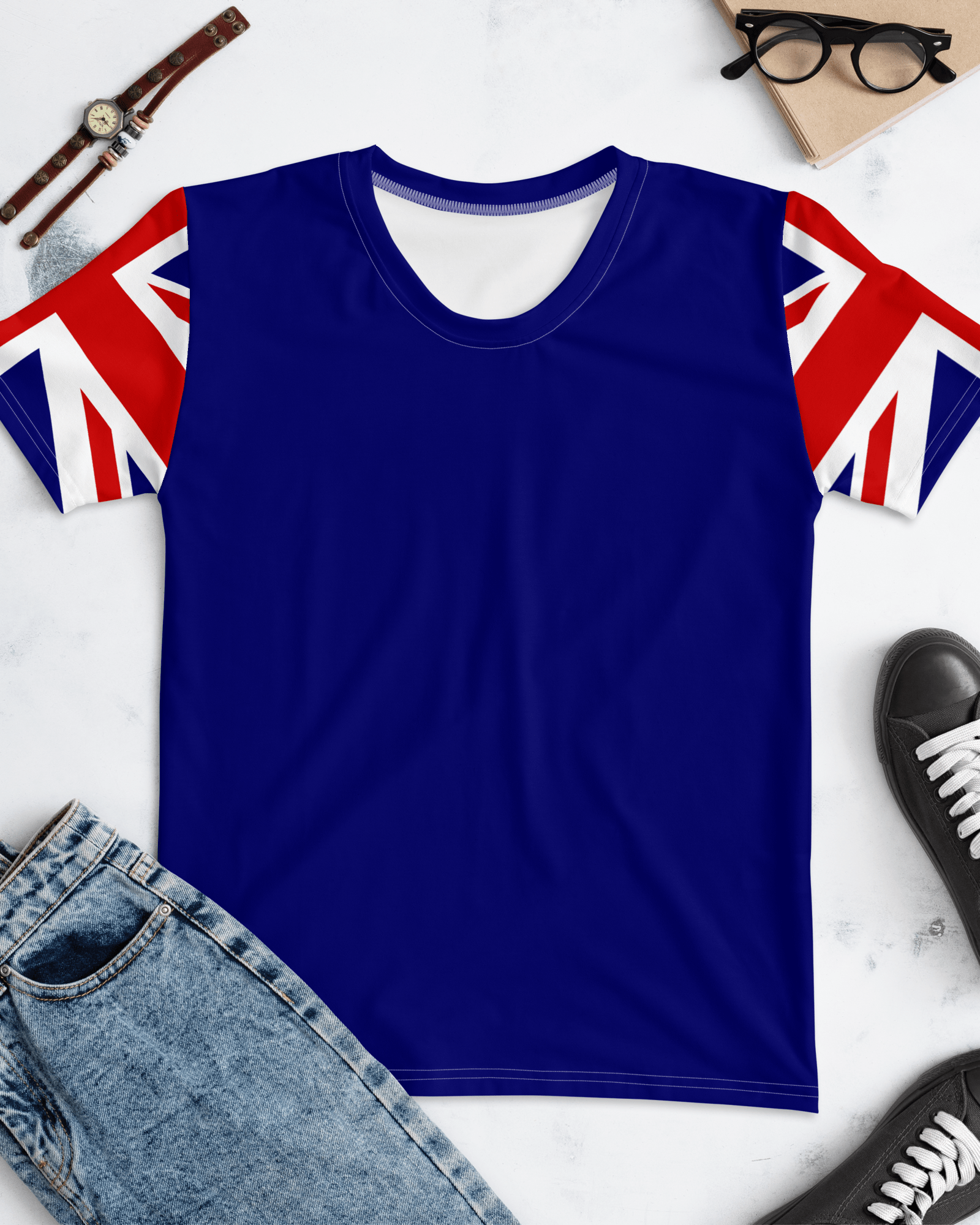 Jolly & Goode Shirts & Tops XS Union Jack Women's T-shirt Cheeky British Style