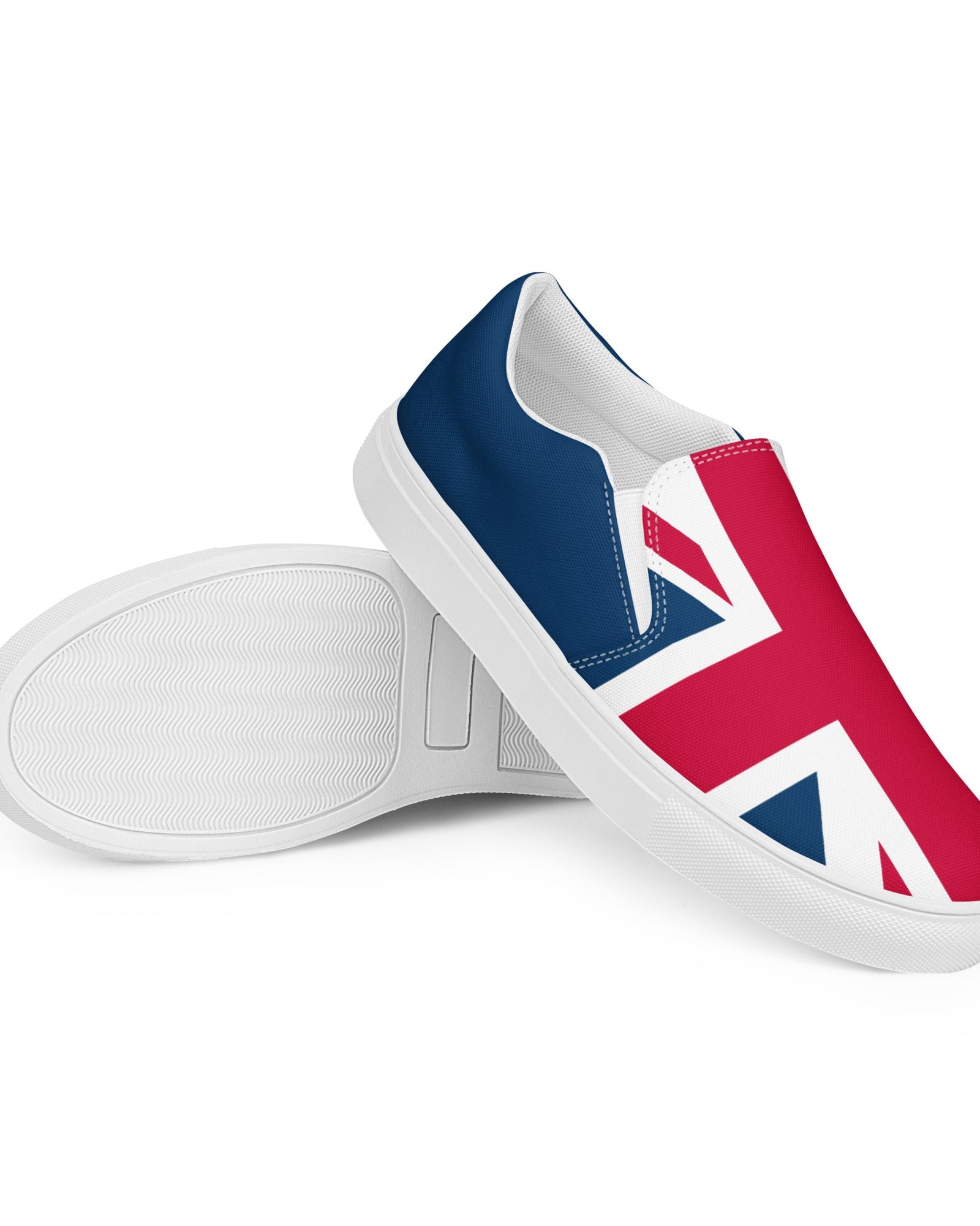 Jolly & Goode Shoes Men’s Union Jack Slip-On Shoes Cheeky British Style