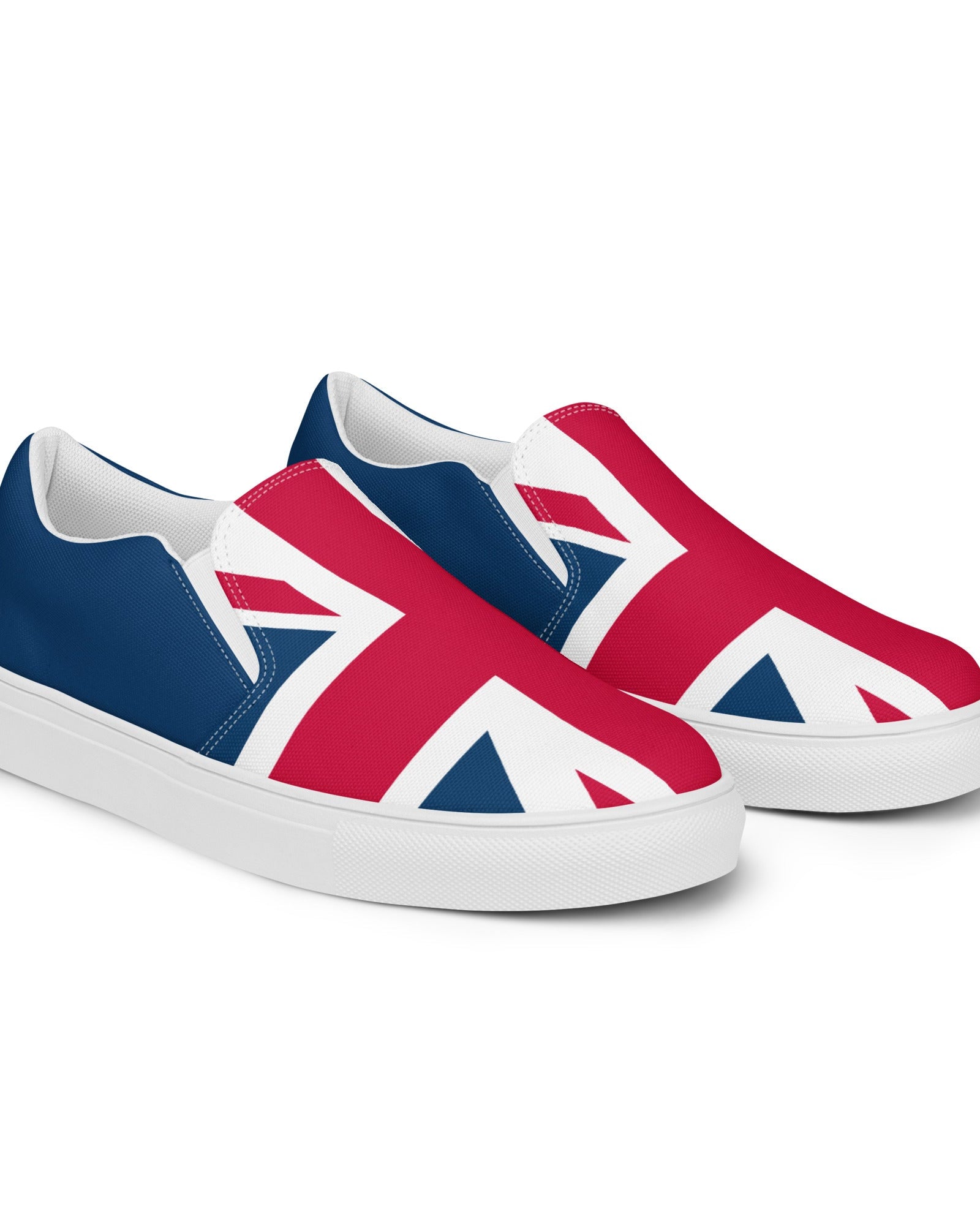 Jolly & Goode Shoes Men’s Union Jack Slip-On Shoes Cheeky British Style