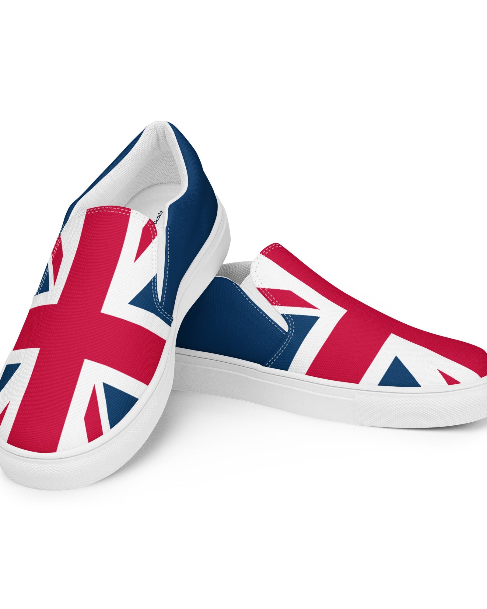 Jolly & Goode Shoes Women’s Union Jack Slip-On Shoes Cheeky British Style
