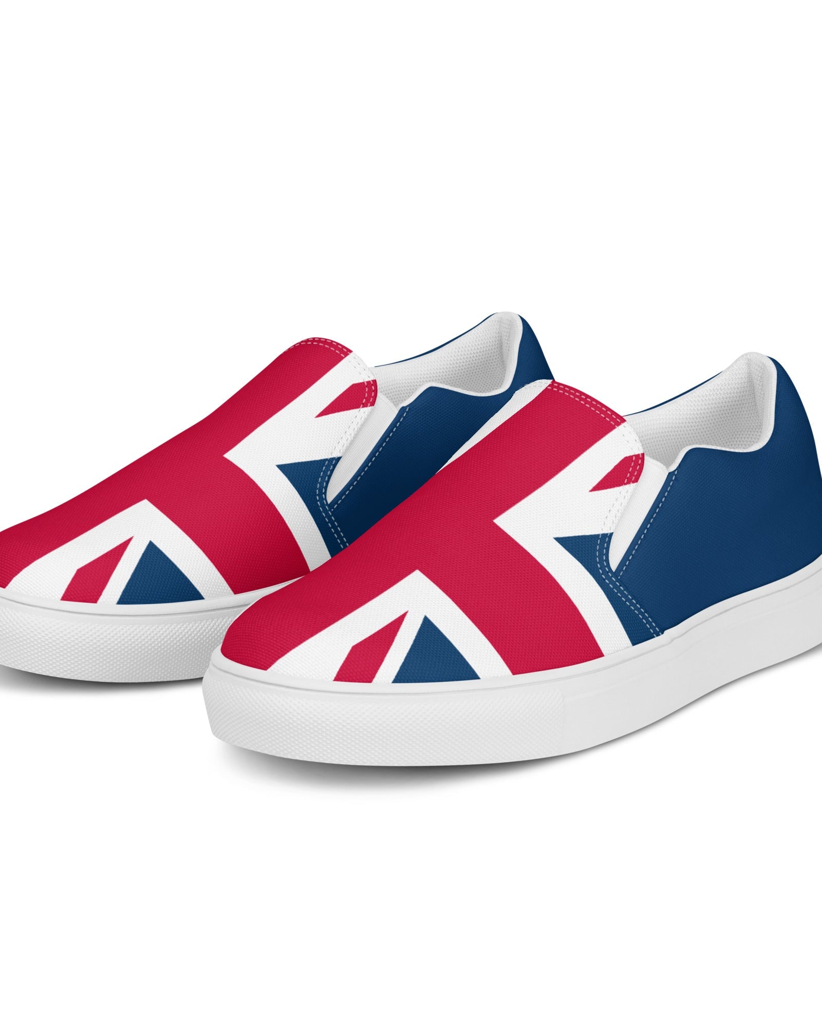 Jolly & Goode Shoes Women’s Union Jack Slip-On Shoes Cheeky British Style