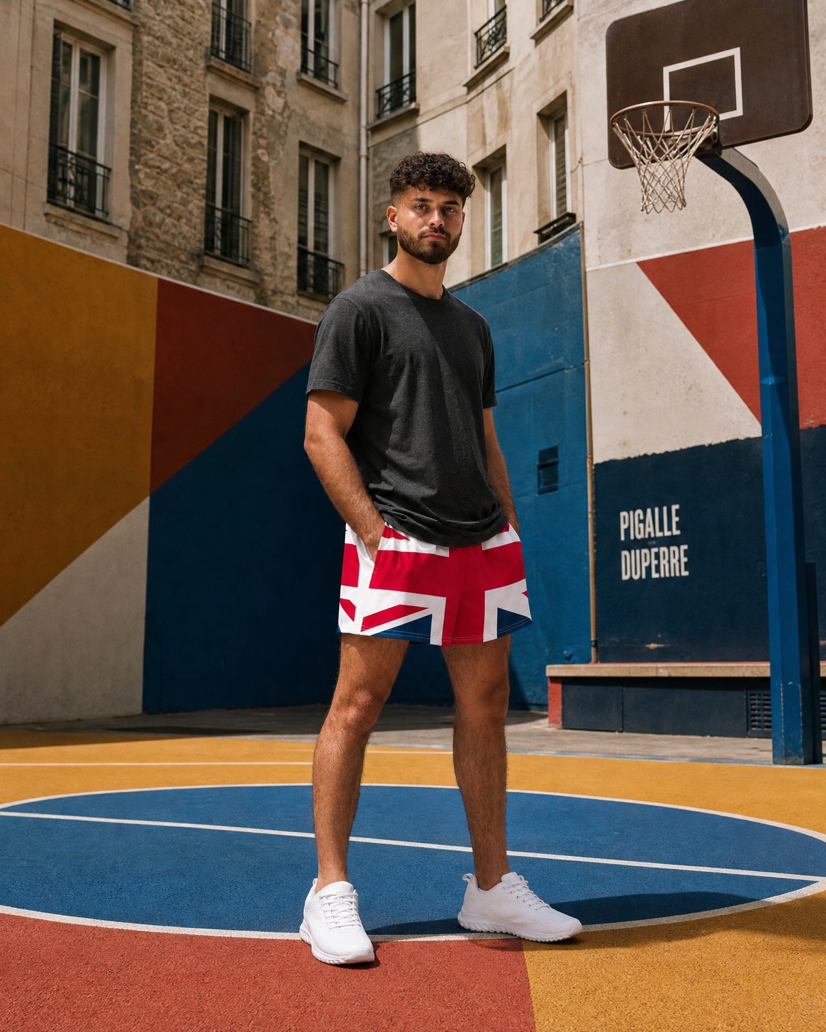 Jolly & Goode Shorts Union Jack Athletic Shorts | Unisex Fit Cheeky British Style