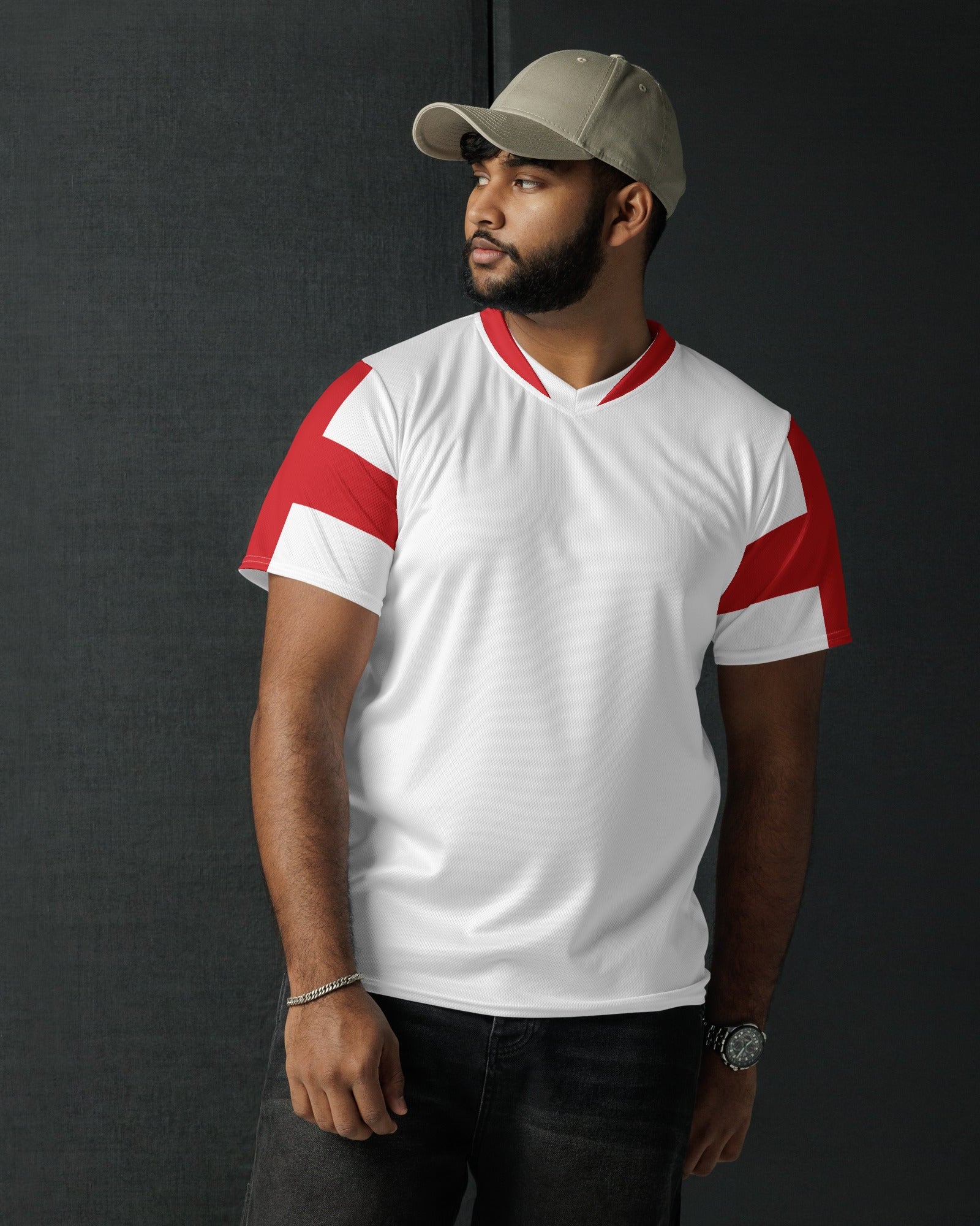 Jolly & Goode Sports Jersey Flag of England Jersey | Sport | Unisex Cheeky British Style