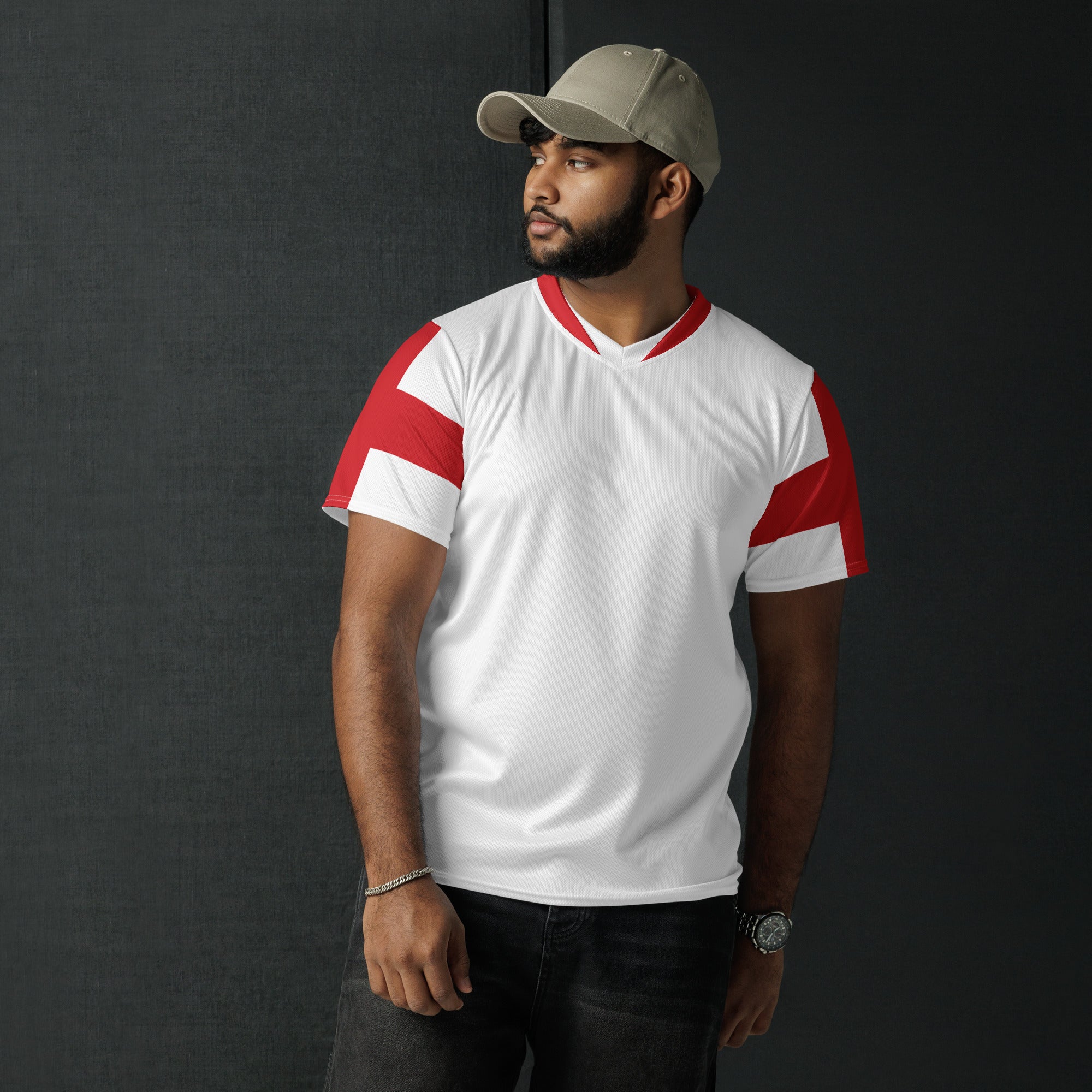 Jolly & Goode Sports Jersey Flag of England Jersey | Sport | Unisex Cheeky British Style