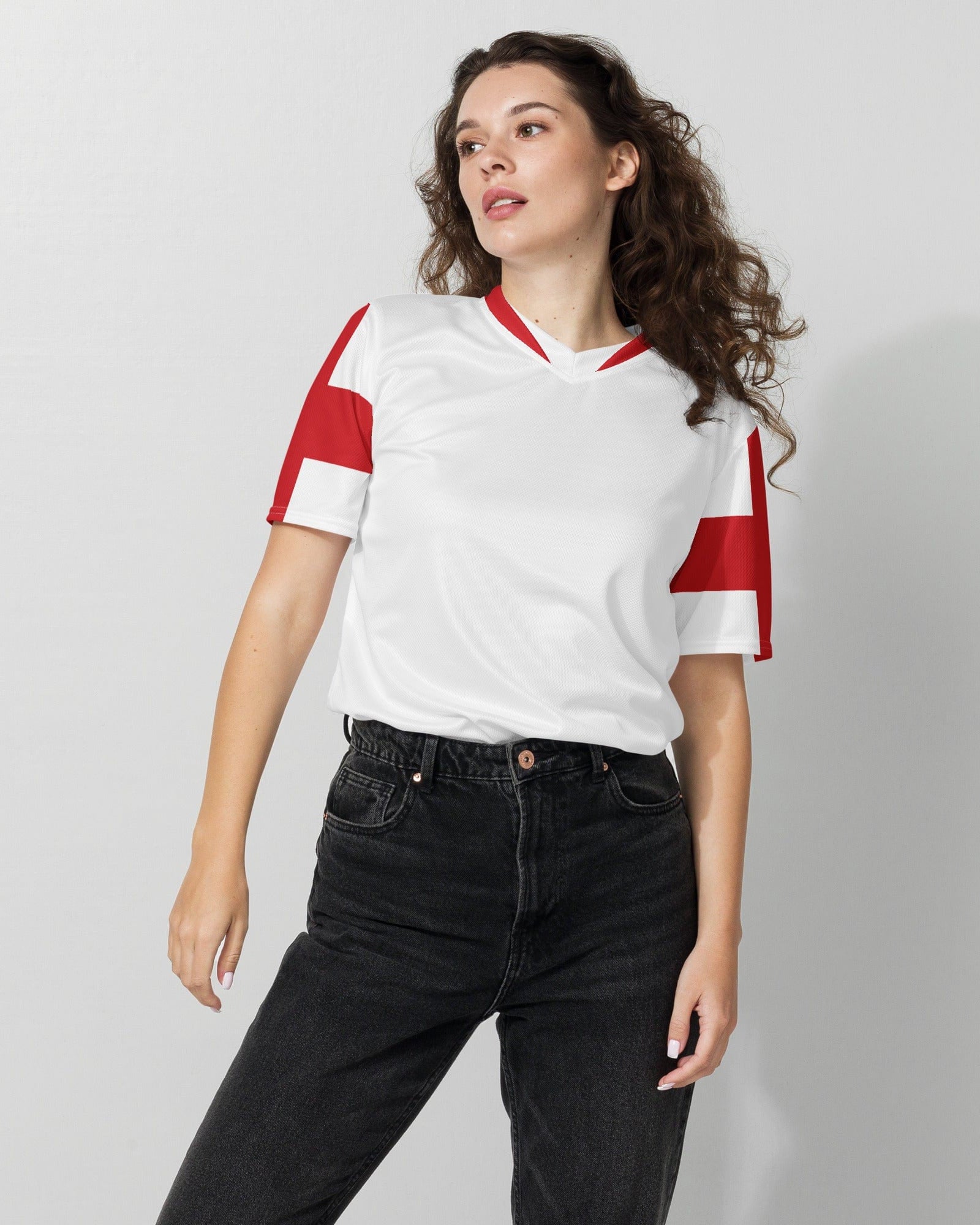 Jolly & Goode Sports Jersey Flag of England Jersey | Sport | Unisex Cheeky British Style