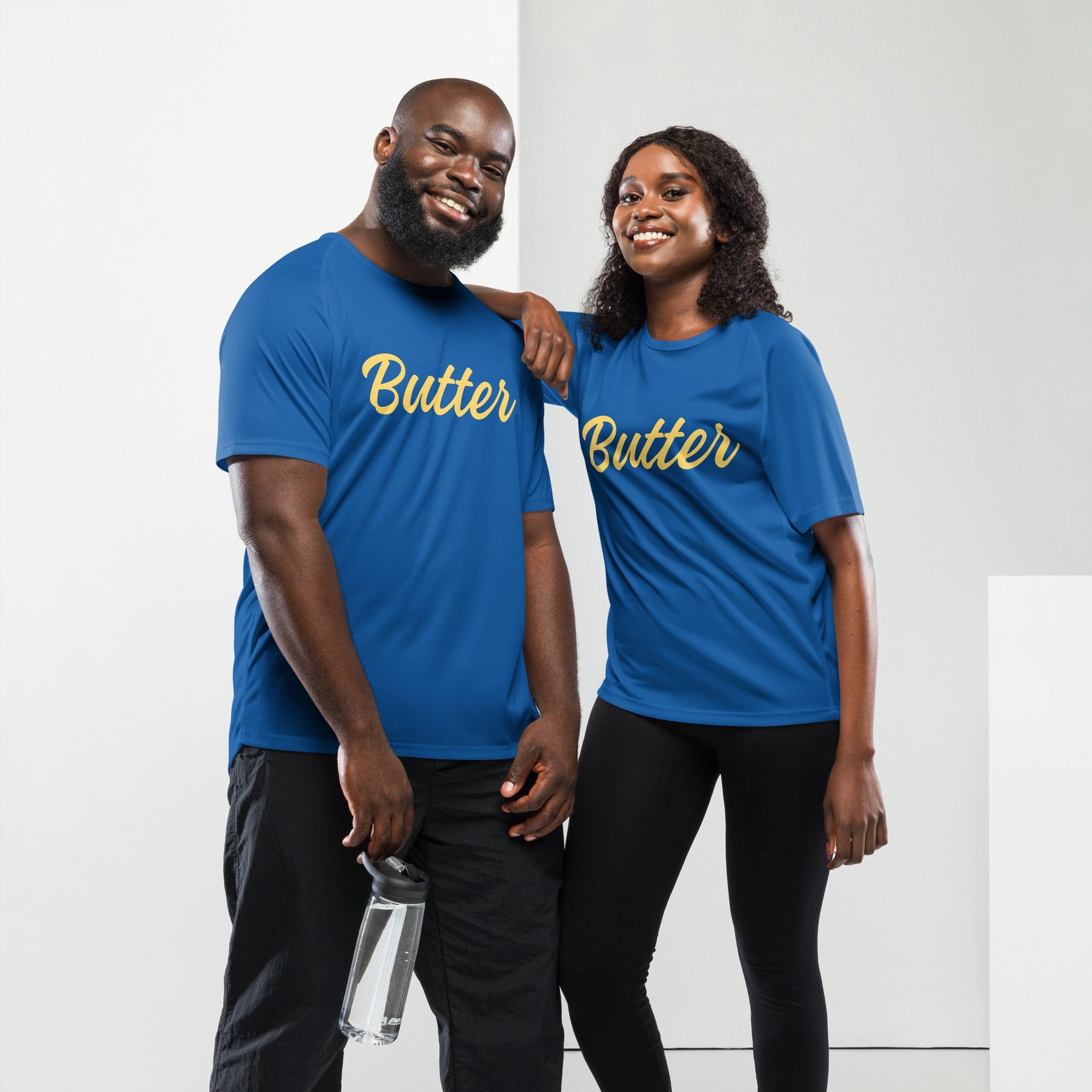 Jolly & Goode Sports Jersey Team Butter Sports Jersey | Unisex Fit | Great Chef Gift Cheeky British Style