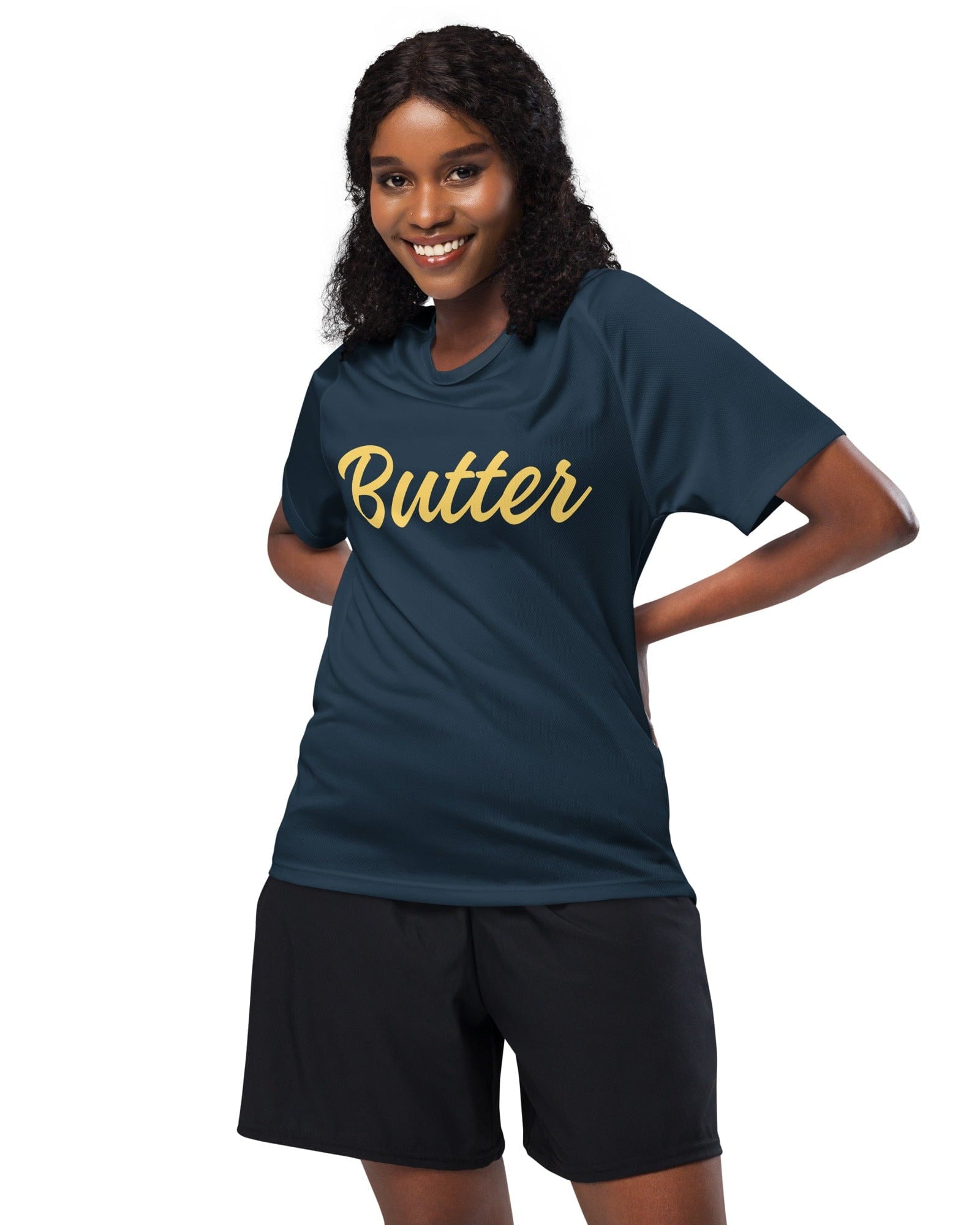 Jolly & Goode Sports Jersey Team Butter Sports Jersey | Unisex Fit | Great Chef Gift Cheeky British Style