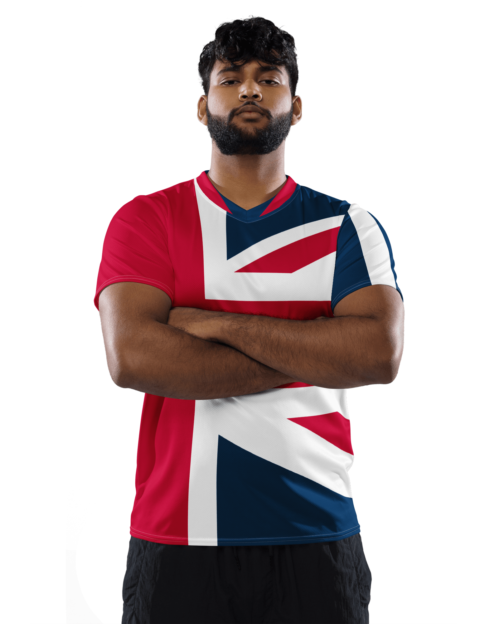 Jolly & Goode Sports Jersey Union Jack Jersey | Unisex Fit Cheeky British Style