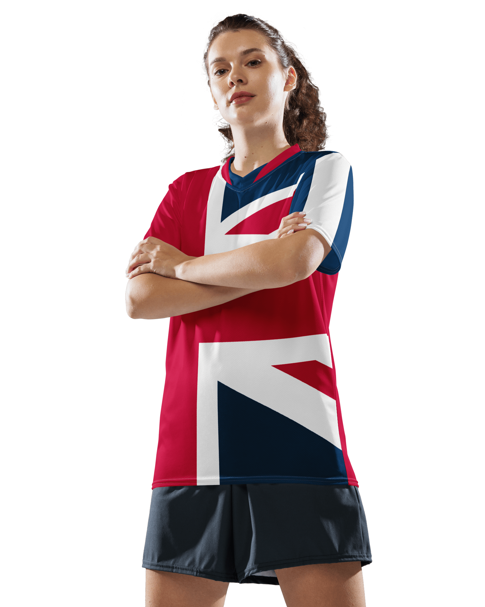 Jolly & Goode Sports Jersey Union Jack Jersey | Unisex Fit Cheeky British Style