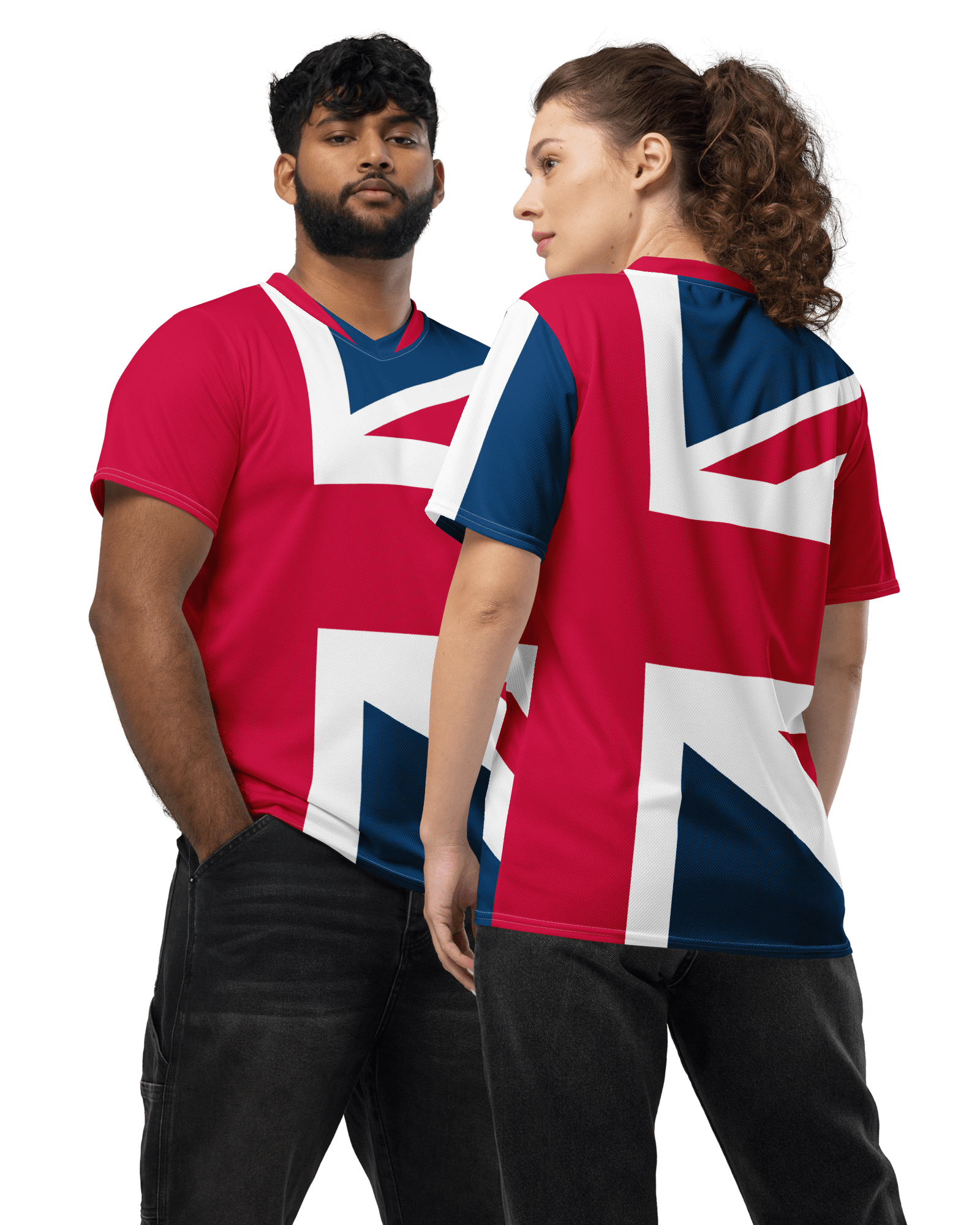 Jolly & Goode Sports Jersey Union Jack Jersey | Unisex Fit Cheeky British Style