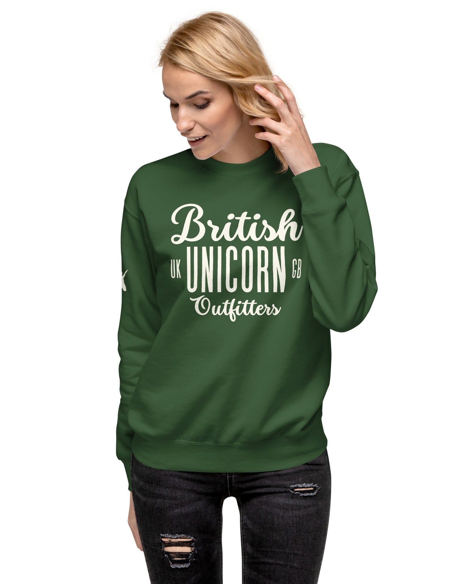 Jolly & Goode Sweatshirt British Unicorn Outfitters Sweatshirt | Unisex Cheeky British Style