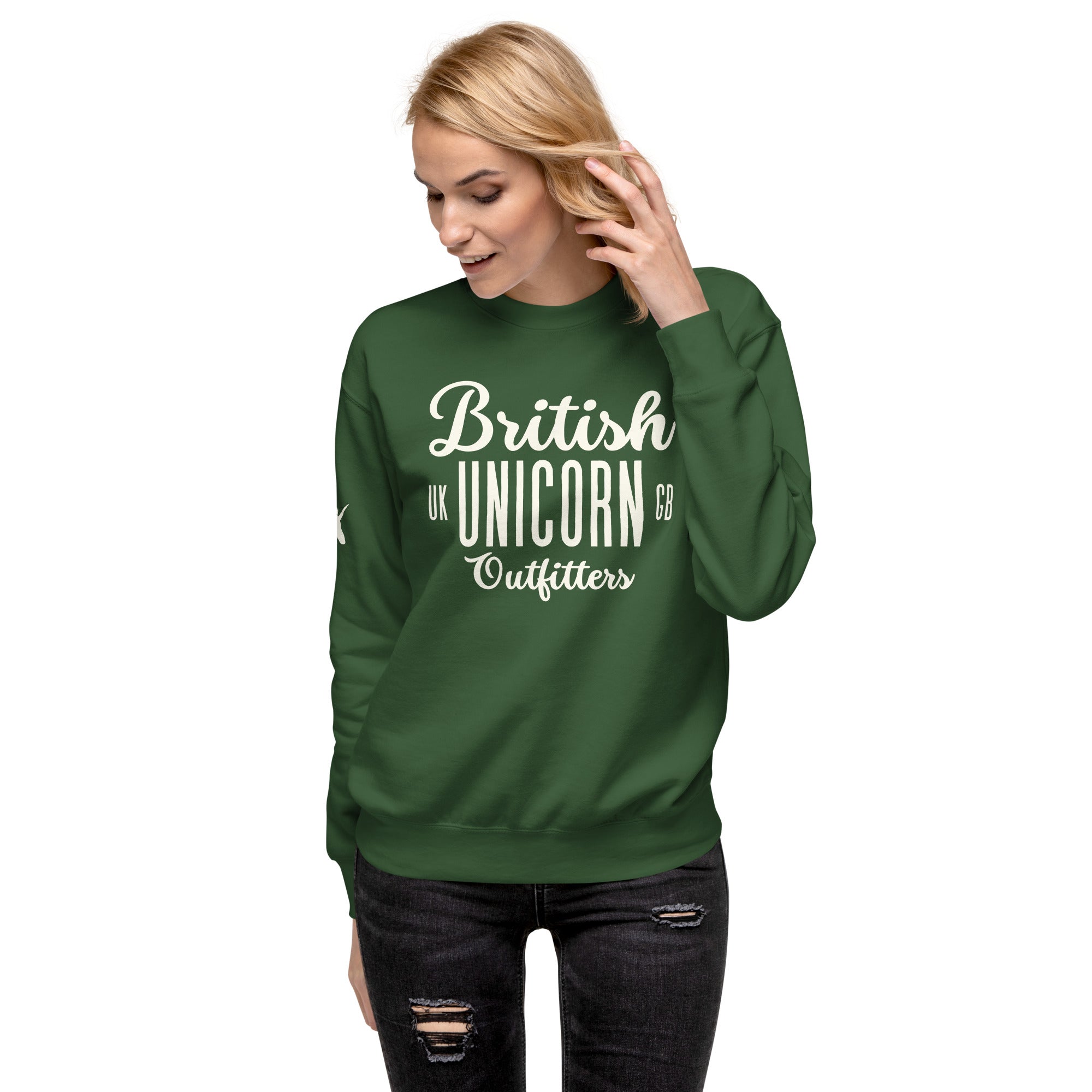 Jolly & Goode Sweatshirt British Unicorn Outfitters Sweatshirt | Unisex Cheeky British Style