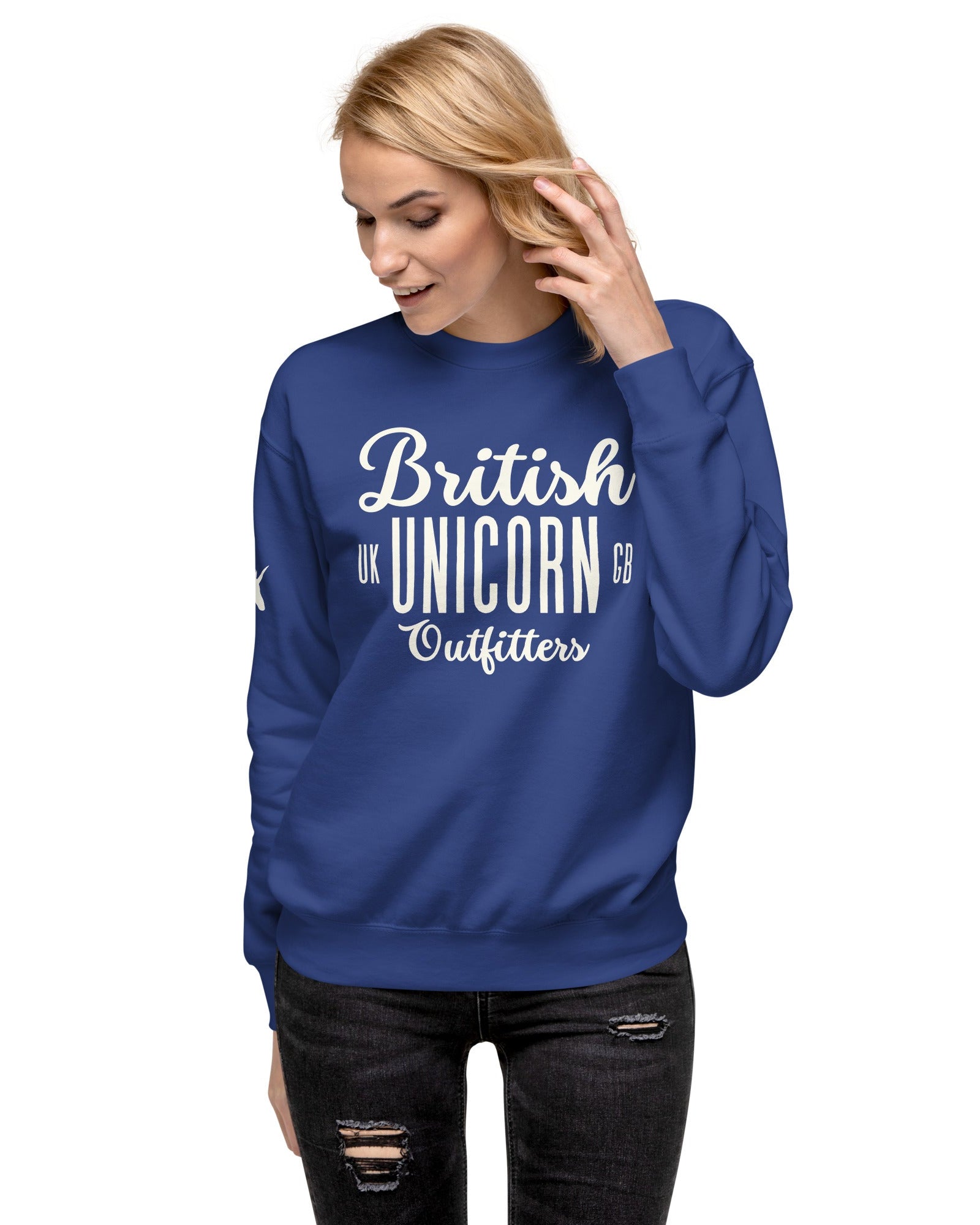 Jolly & Goode Sweatshirt British Unicorn Outfitters Sweatshirt | Unisex Cheeky British Style