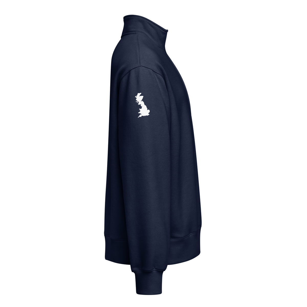 Jolly & Goode Sweatshirt Meridian Half-Zip Pullover | British Heritage Fleece Cheeky British Style