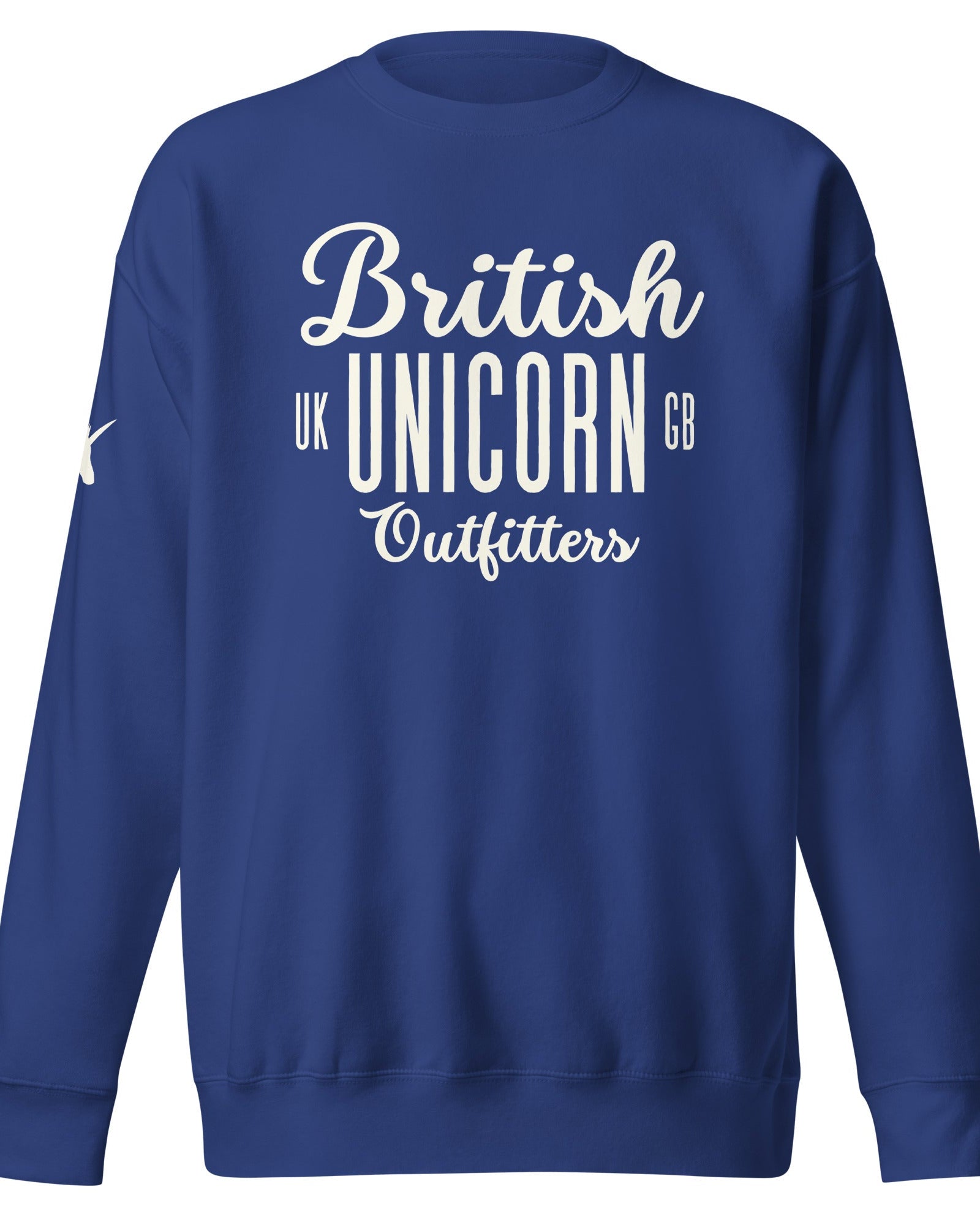 Jolly & Goode Sweatshirt Team Royal / S British Unicorn Outfitters Sweatshirt | Unisex Cheeky British Style