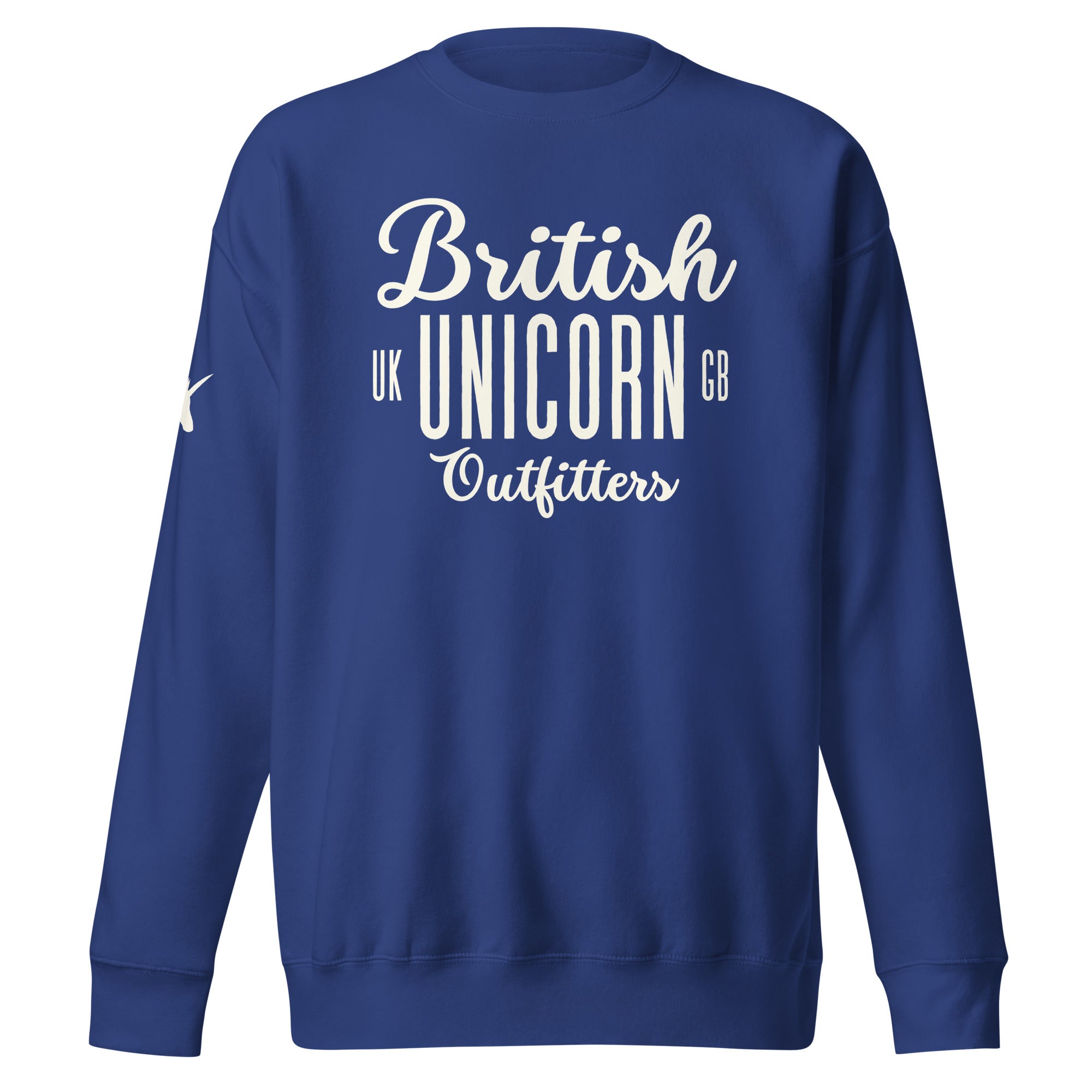Jolly & Goode Sweatshirt Team Royal / S British Unicorn Outfitters Sweatshirt | Unisex Cheeky British Style