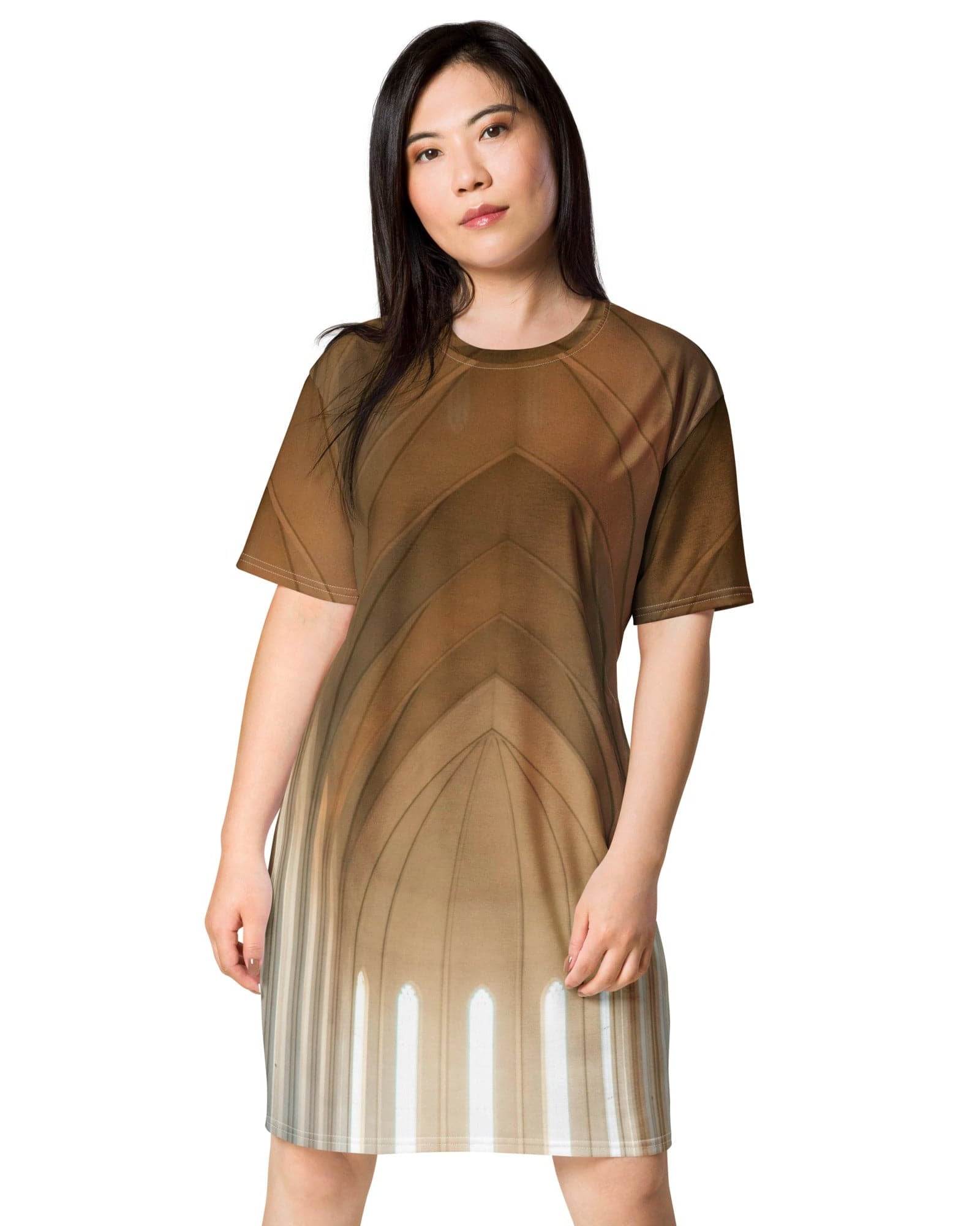 Jolly & Goode T-shirt Dress Take Me To Church Dress | T-shirt Dress | Church Interior Cheeky British Style