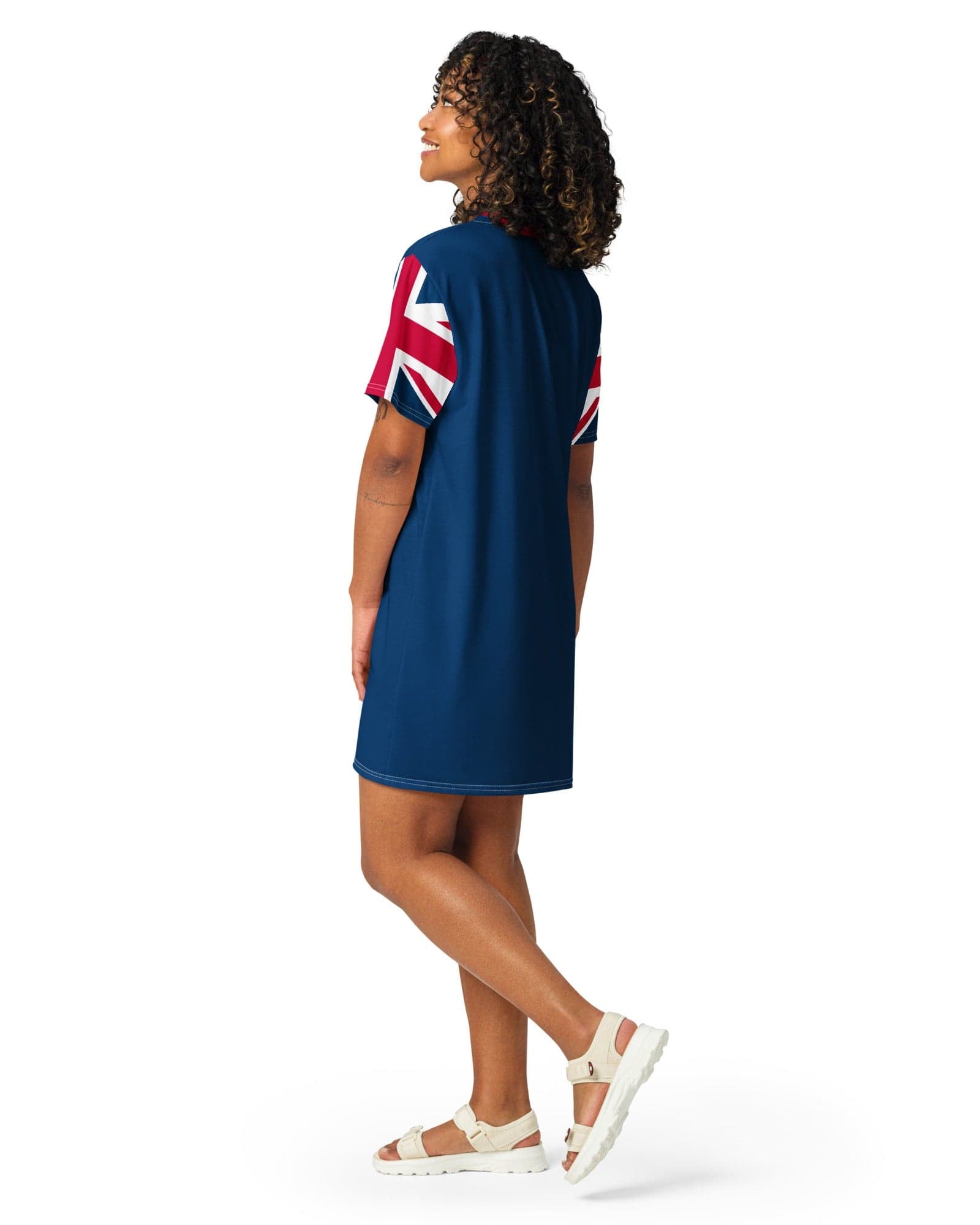 Jolly & Goode T-shirt Dress Union Jack T-shirt Dress Cheeky British Style