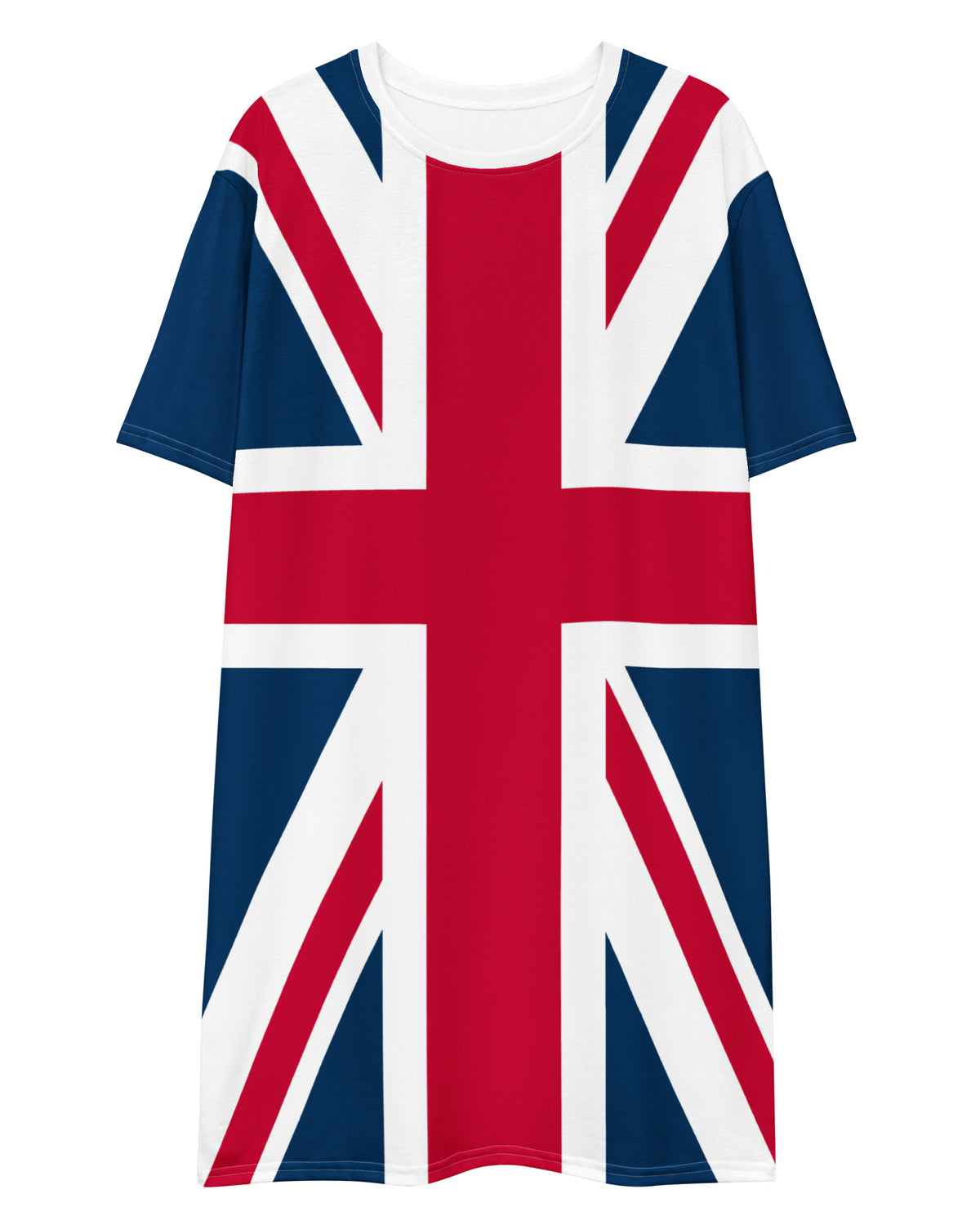 Jolly & Goode T-shirt Dress Union Jack T-Shirt Dress | Oversized British Flag Dress Cheeky British Style