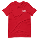Jolly & Goode T-shirt | Handwritten Red / S Shirts & Tops Jolly & Goode