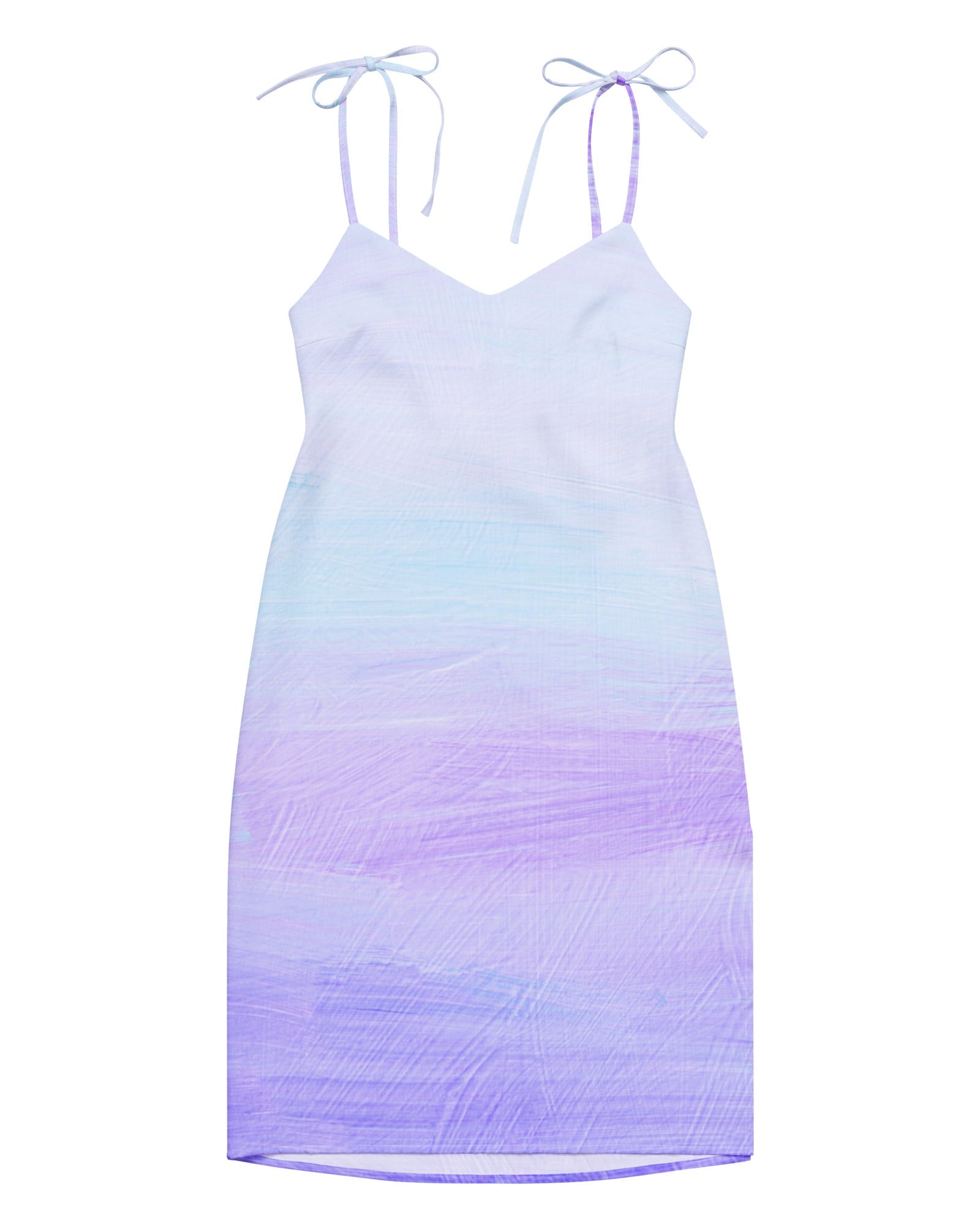 Jolly & Goode Tie-Strap Dresses The Sky Was All Purple Tie-strap Dress Cheeky British Style
