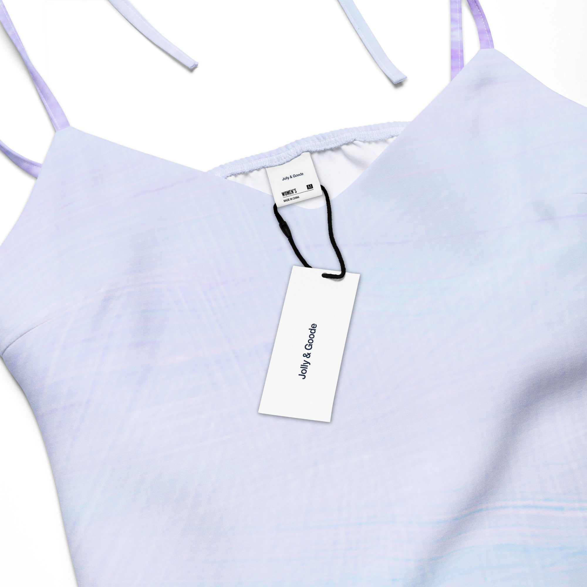 Jolly & Goode Tie-Strap Dresses The Sky Was All Purple Tie-strap Dress Cheeky British Style