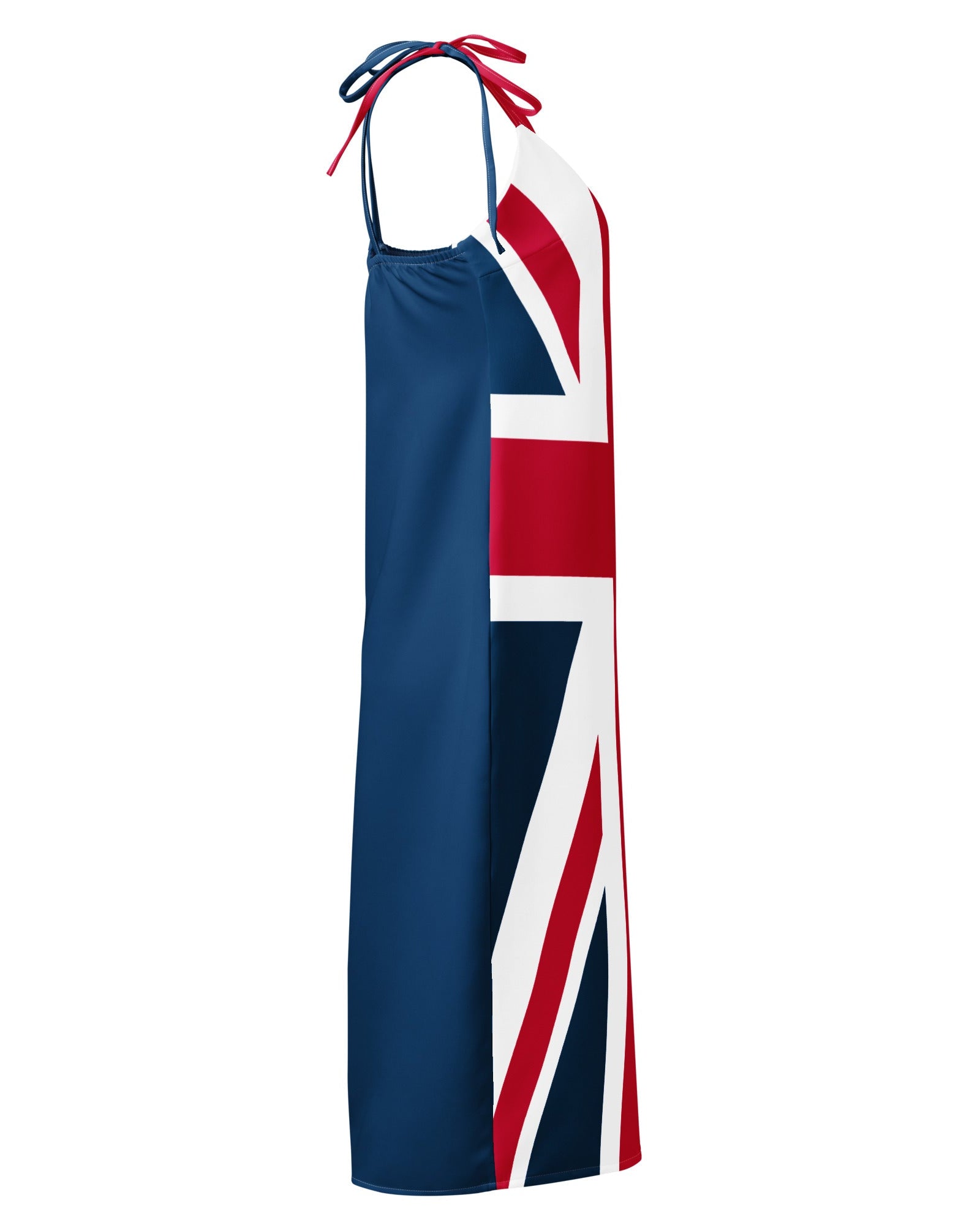 Jolly & Goode Tie-Strap Dresses Union Jack Tie-Strap Dress with Built-In Bra Cheeky British Style