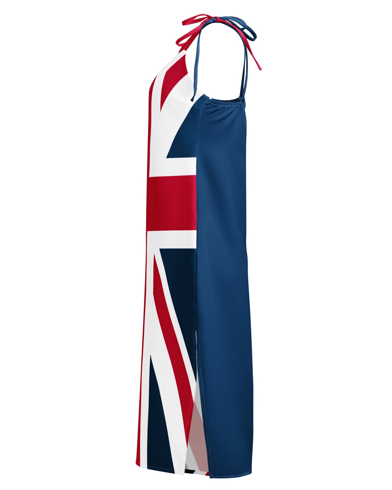Jolly & Goode Tie-Strap Dresses Union Jack Tie-Strap Dress with Built-In Bra Cheeky British Style