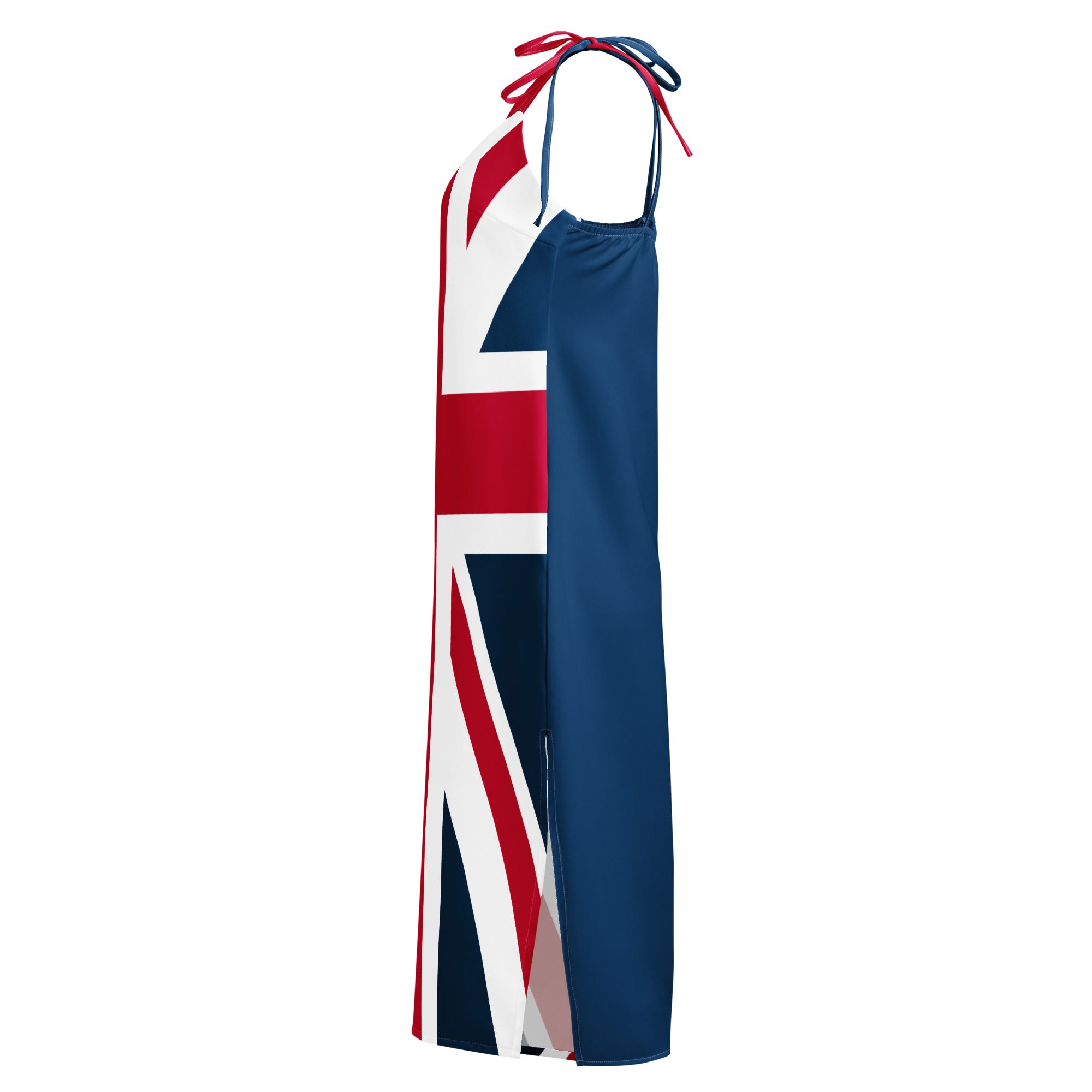 Jolly & Goode Tie-Strap Dresses Union Jack Tie-Strap Dress with Built-In Bra Cheeky British Style