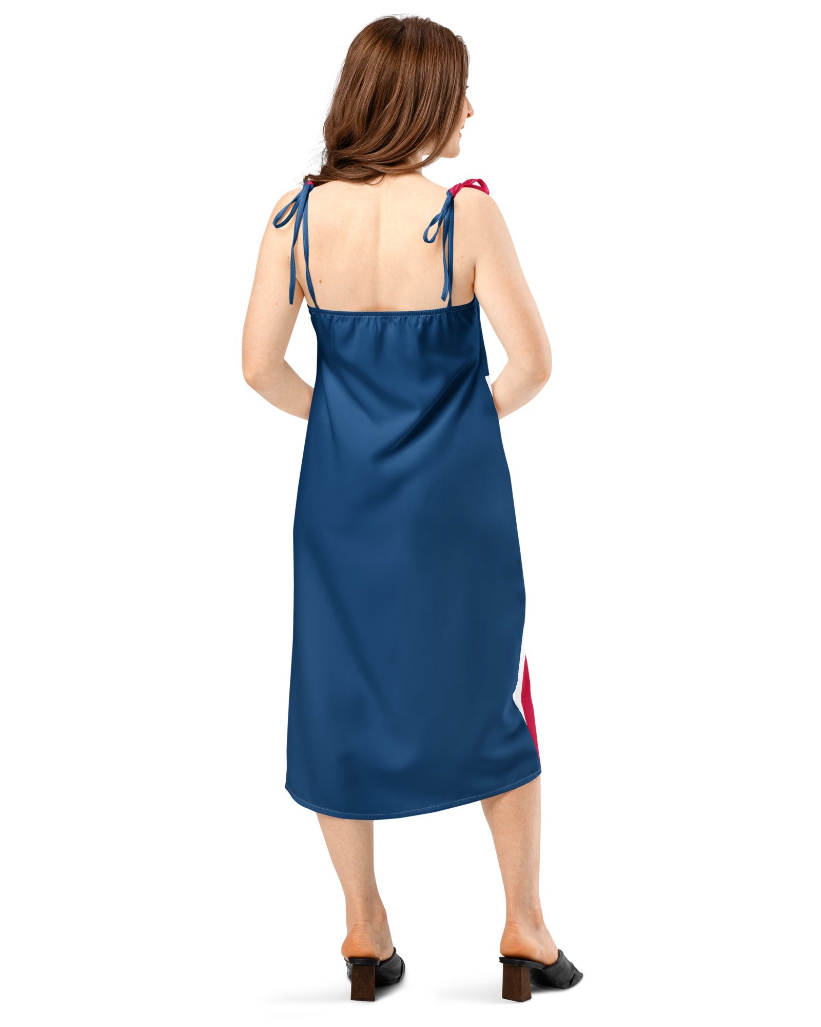 Jolly & Goode Tie-Strap Dresses Union Jack Tie-Strap Dress with Built-In Bra Cheeky British Style