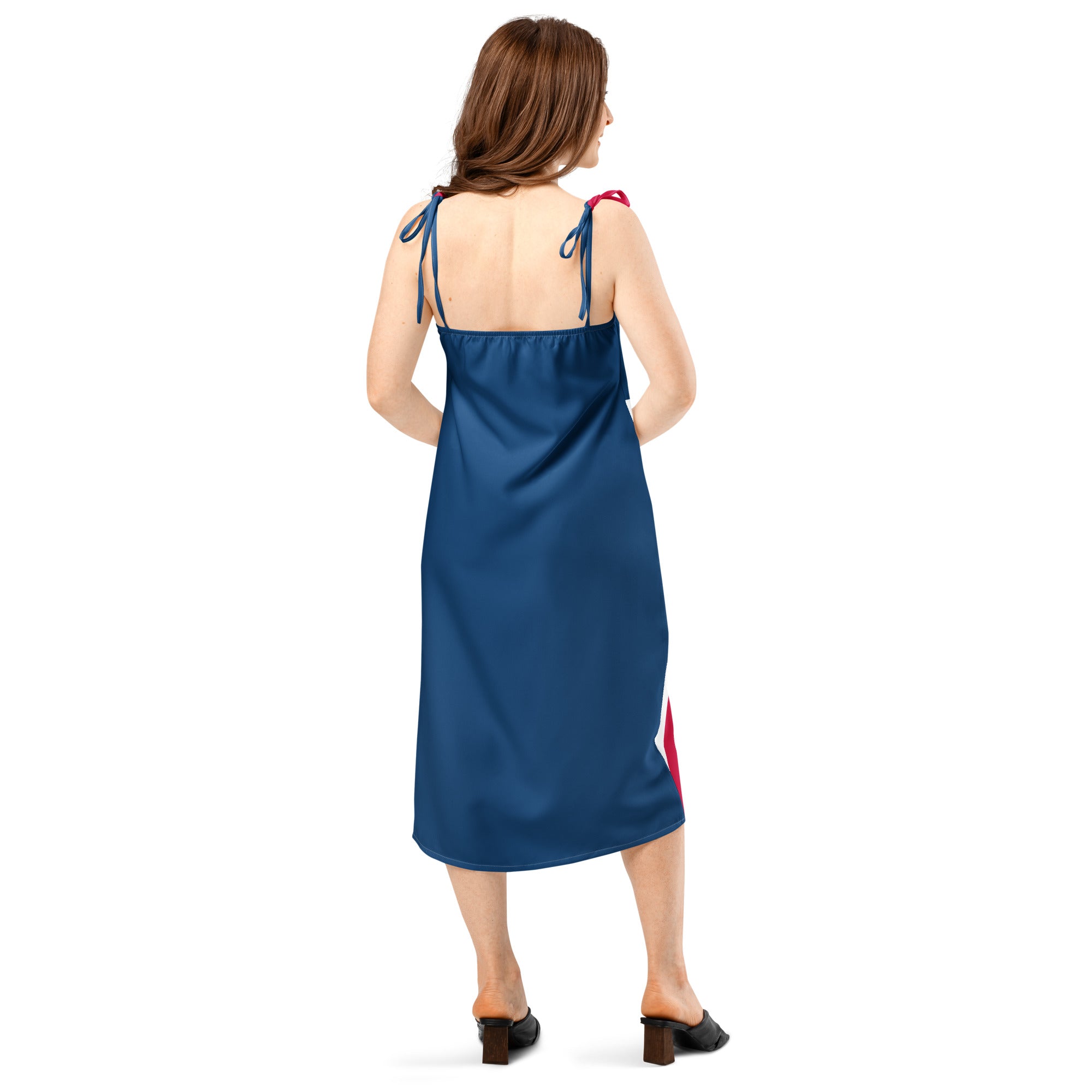 Jolly & Goode Tie-Strap Dresses Union Jack Tie-Strap Dress with Built-In Bra Cheeky British Style