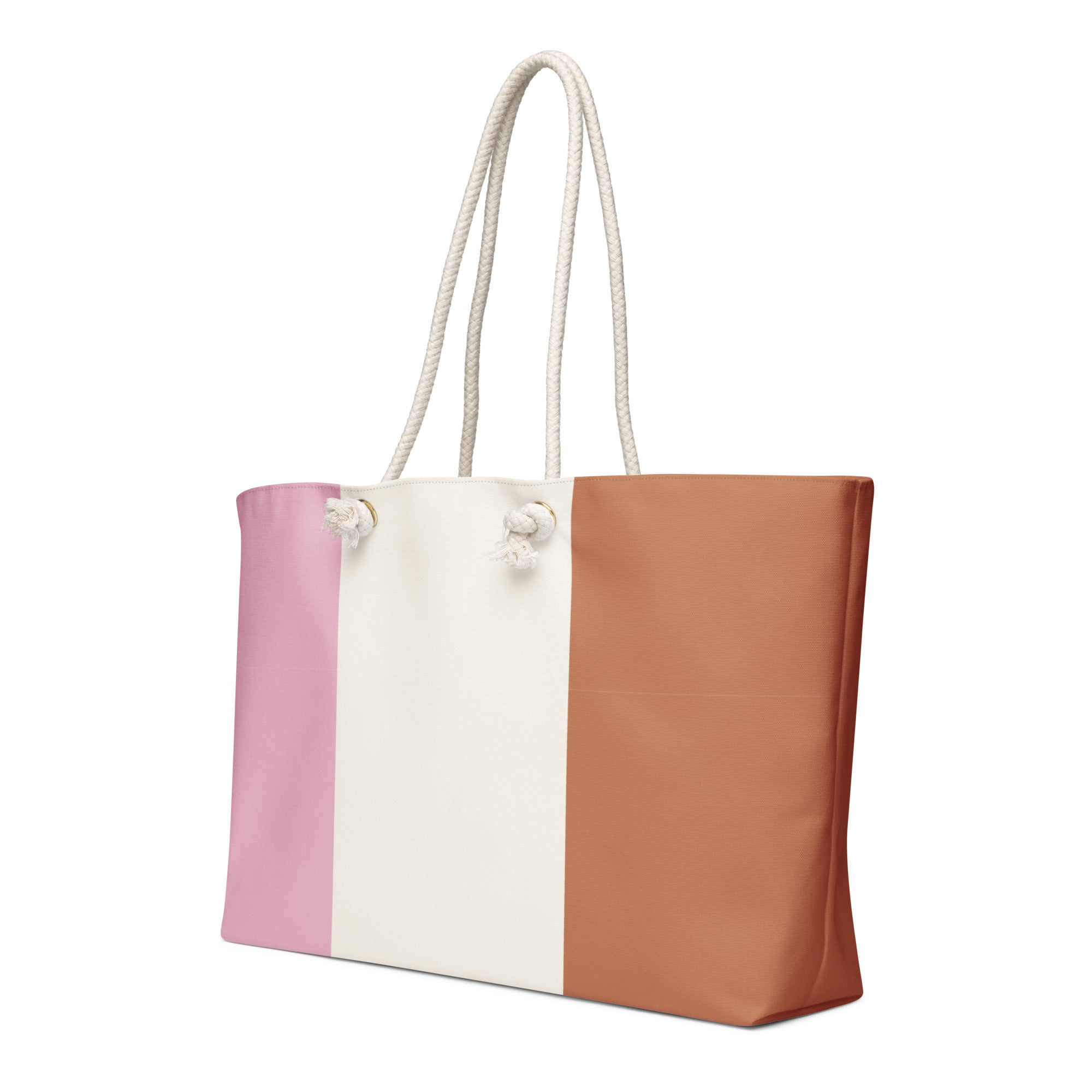 Jolly & Goode Tote Bag Neapolitan Ice Cream Weekender Bag Cheeky British Style